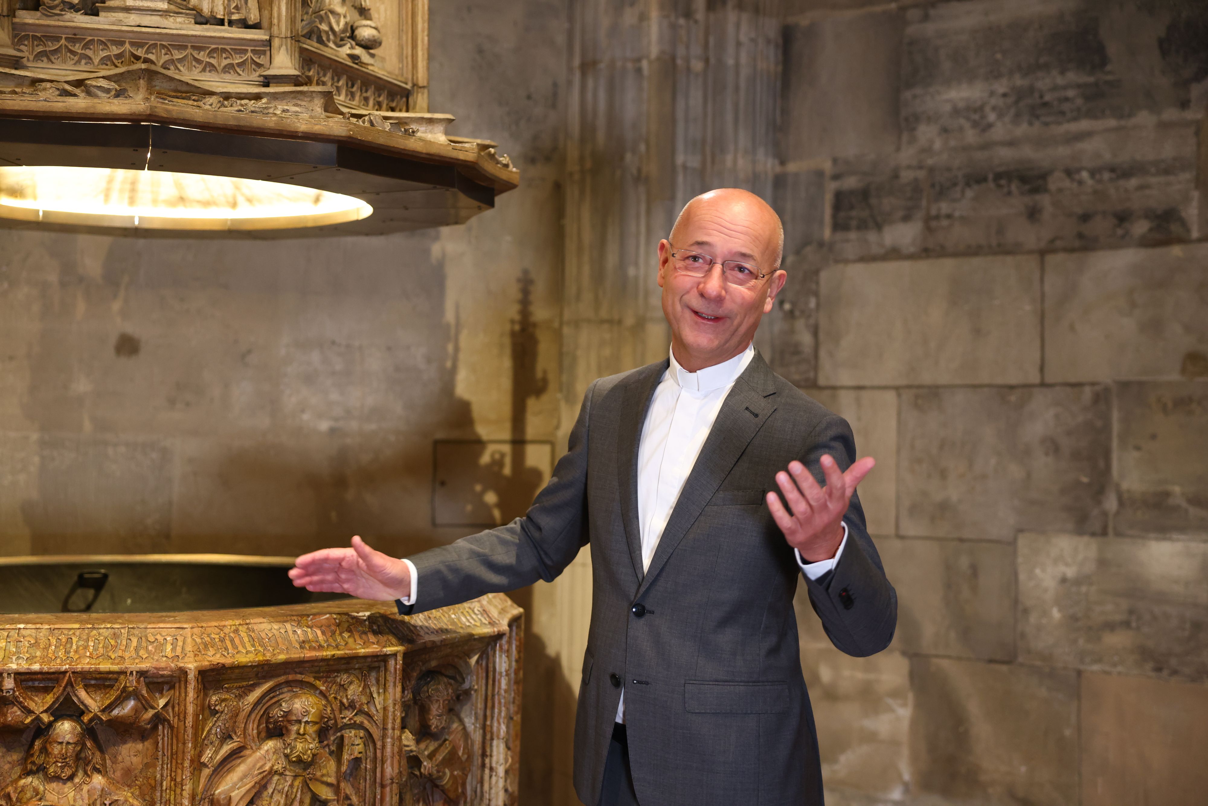 Toni Faber sprach im Weihnachtsinterview auch über Politik.