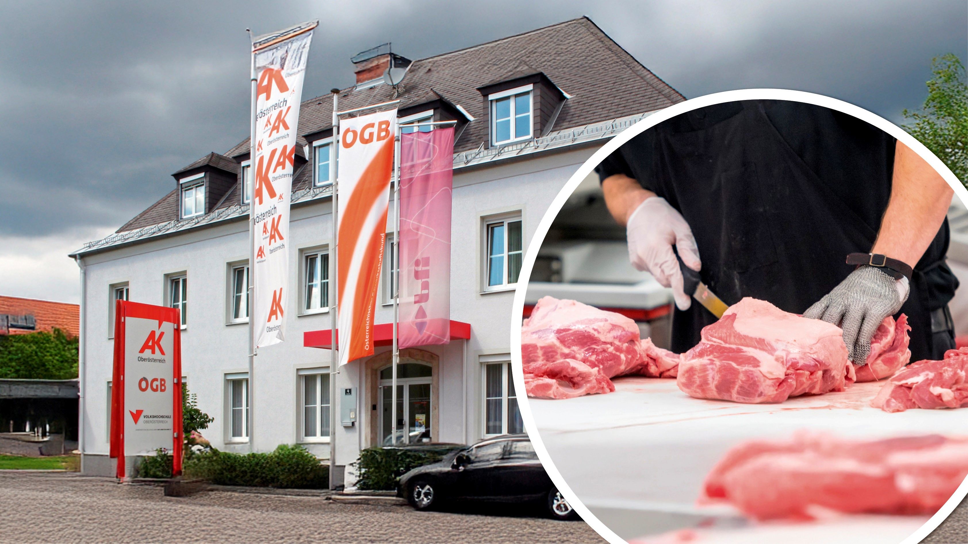 Die Arbeiterkammer setzte sich für einen Fleischer im Bezirk Schärding ein. (Symbolbild)