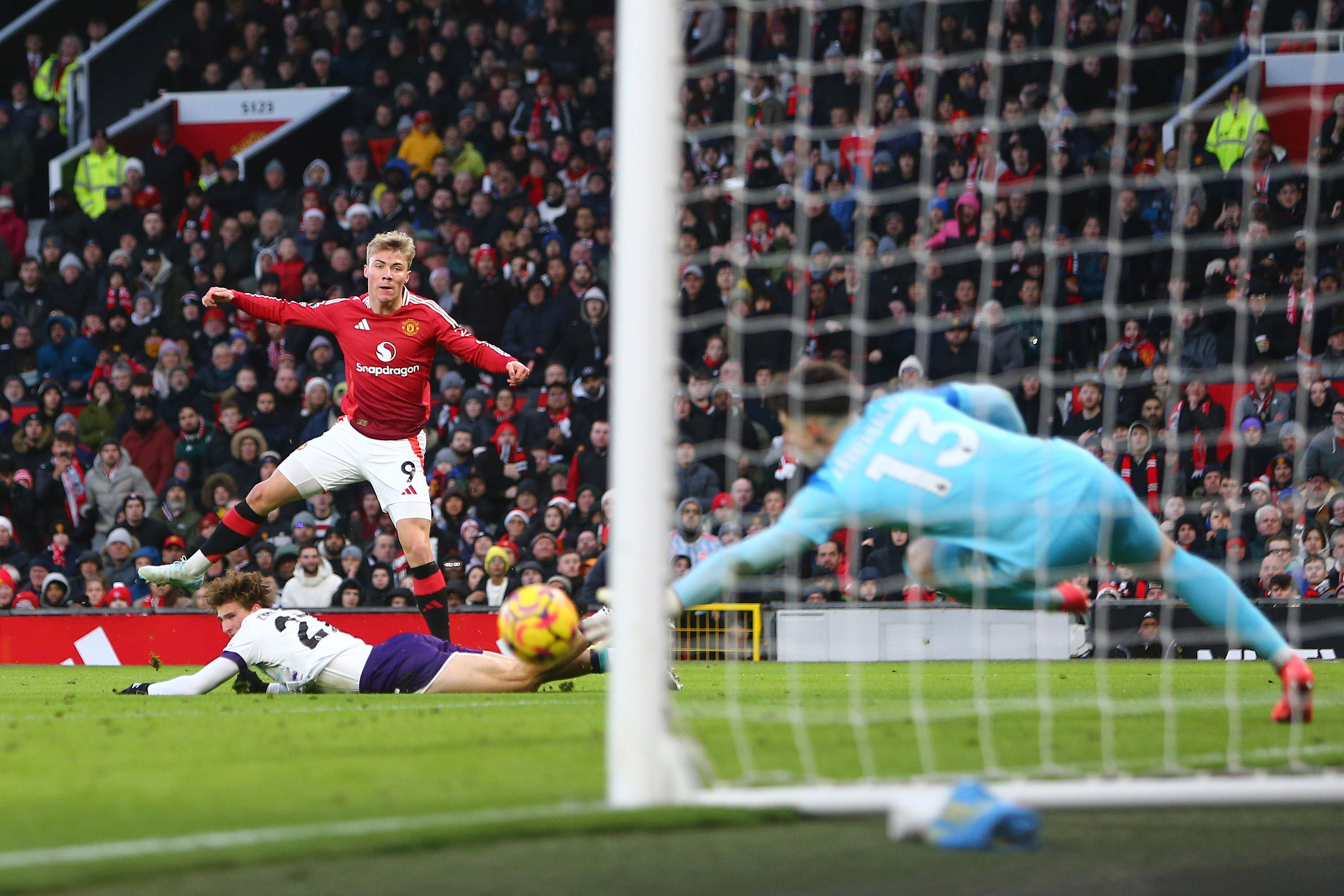 Ex-Sturm-Star Rasmus Höjlund steckt mit United in der Krise.