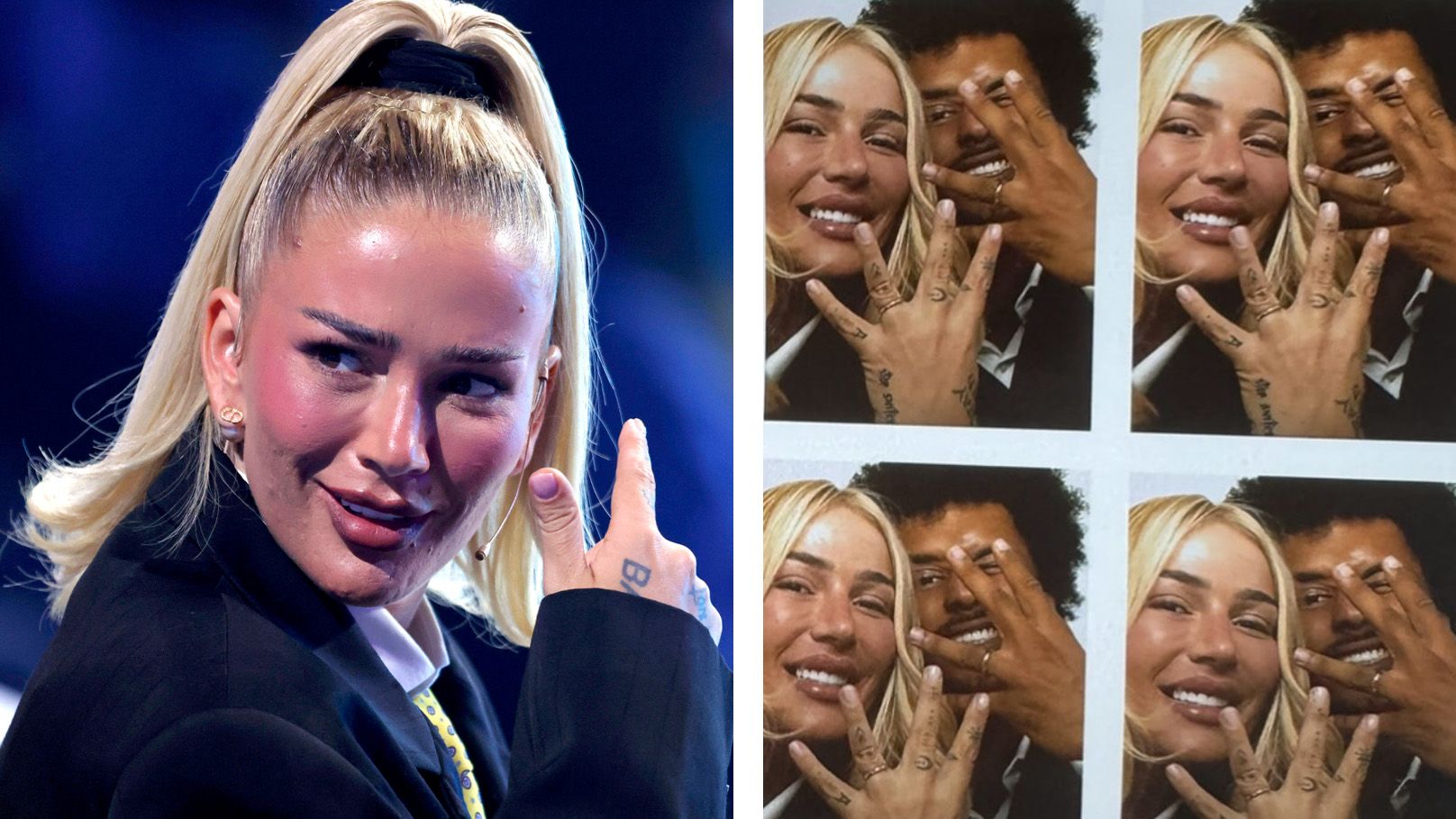 Loredana ist unter der Haube.