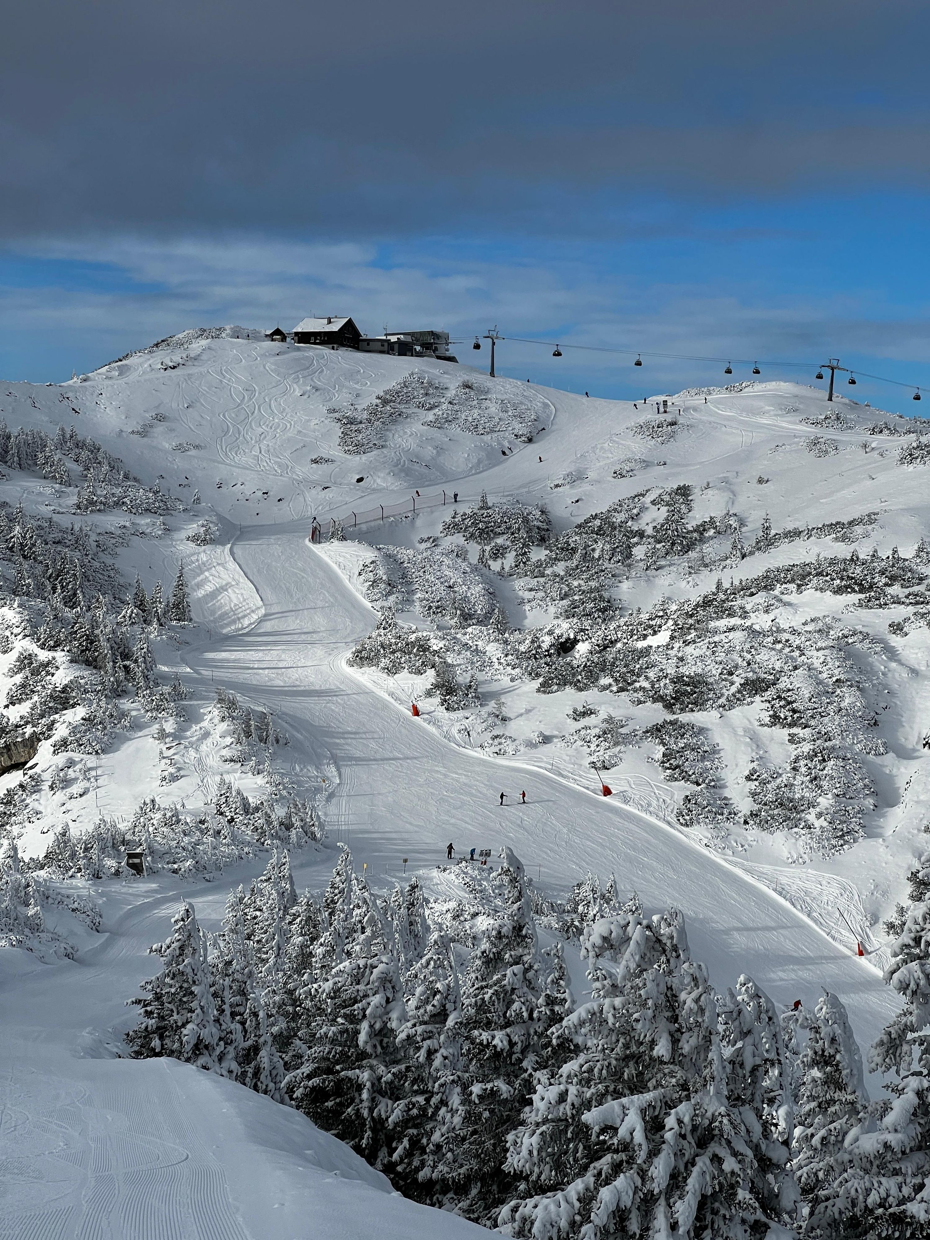 So prächtig präsentiert sich Hochkar kurz vor Weihnachten.