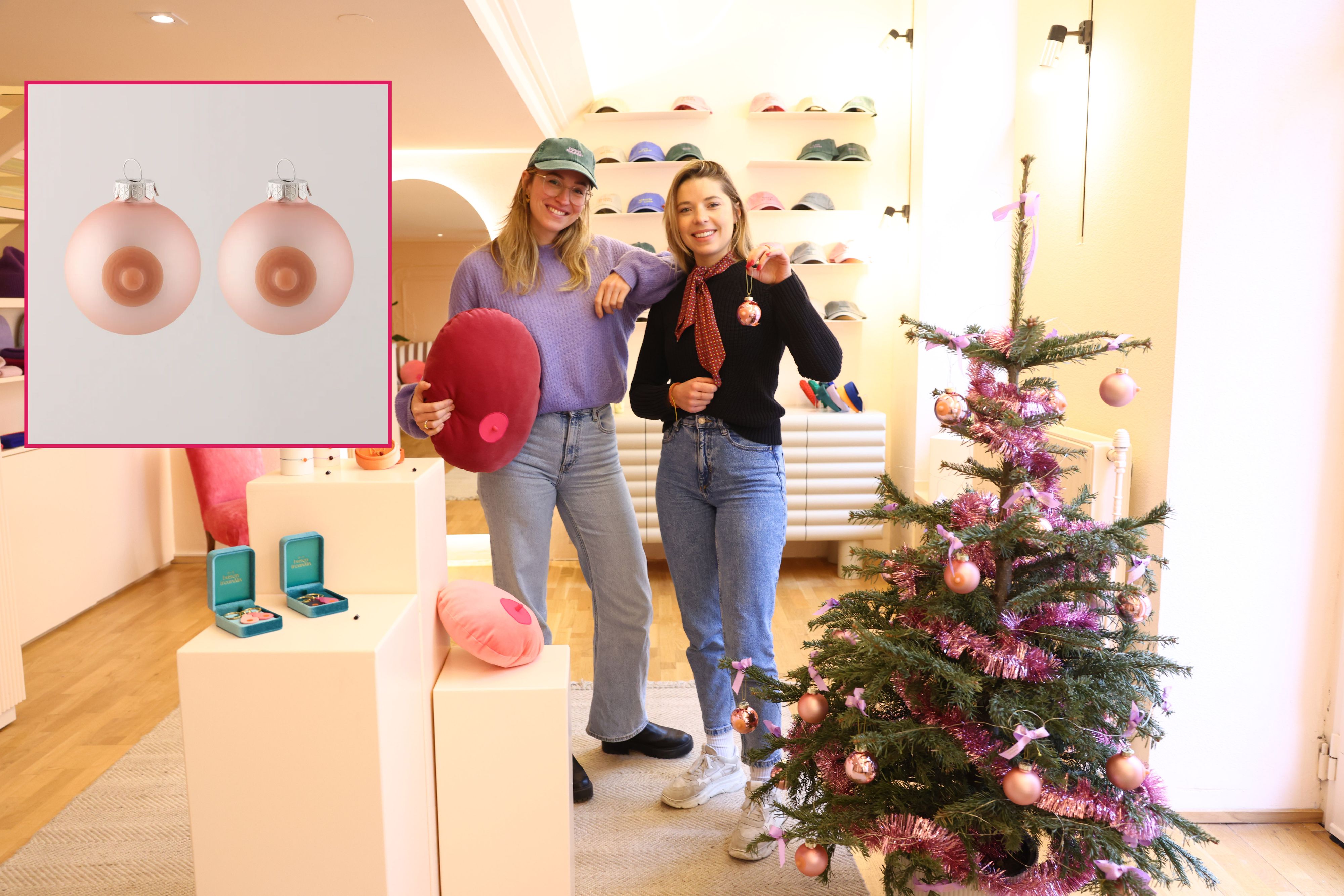 Amélie Bilgram (r.) und Sabrina Prinz in ihrem Shop 