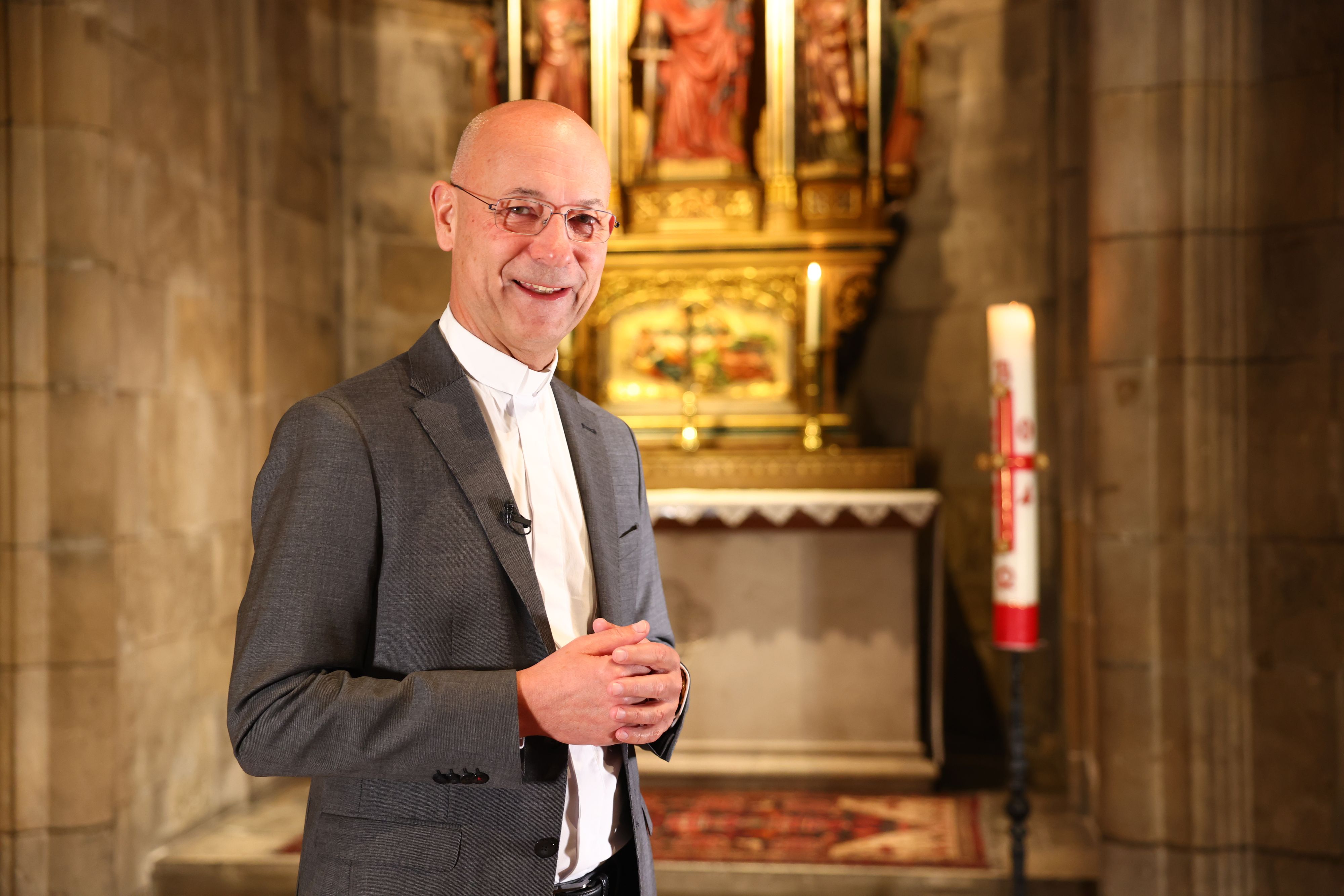 Toni Faber, Dompfarrer des Wiener Stephansdoms.