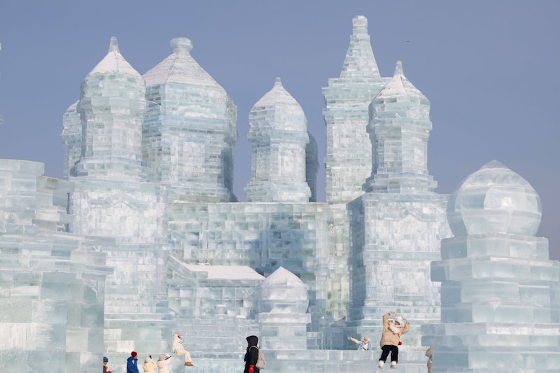 Harbin bietet eine atemberaubende Foto-Kulisse.