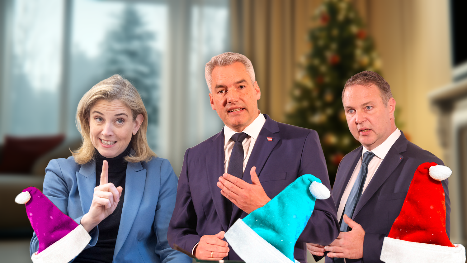 Heute.at - Keine Pause – Austro-Ampel muss zu Weihnachten anpacken
