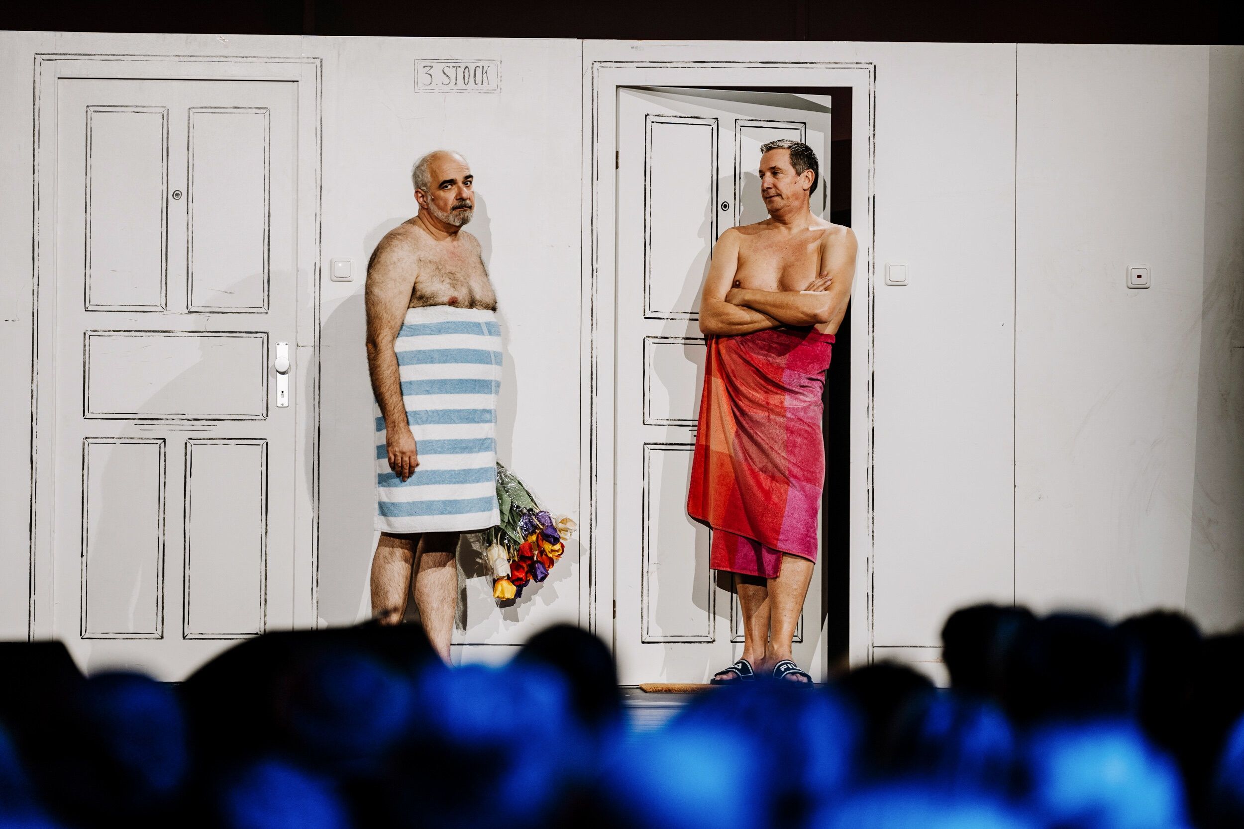 (v.l.) Michael Niavarani und Viktor Gernot sind Freunde.