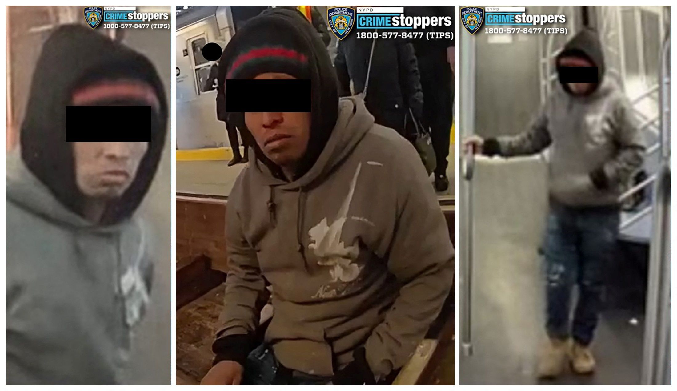 Der Mann steht im Verdacht, eine schlafende Frau in der New Yorker U-Bahn angezündet und getötet zu haben. 