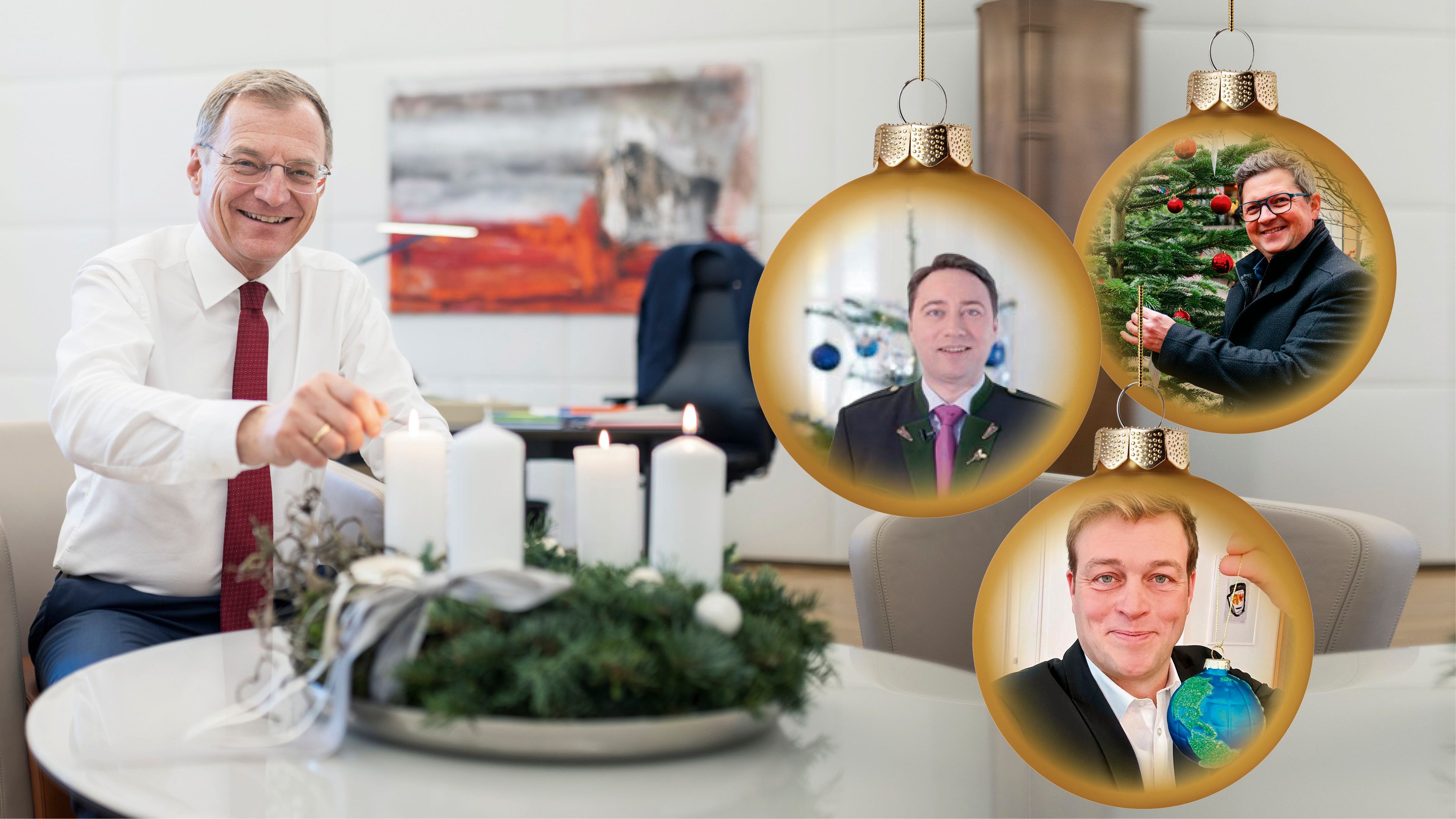 Haben ihre speziellen Rituale (v.l.): Stelzer, Kaineder und Lindner.