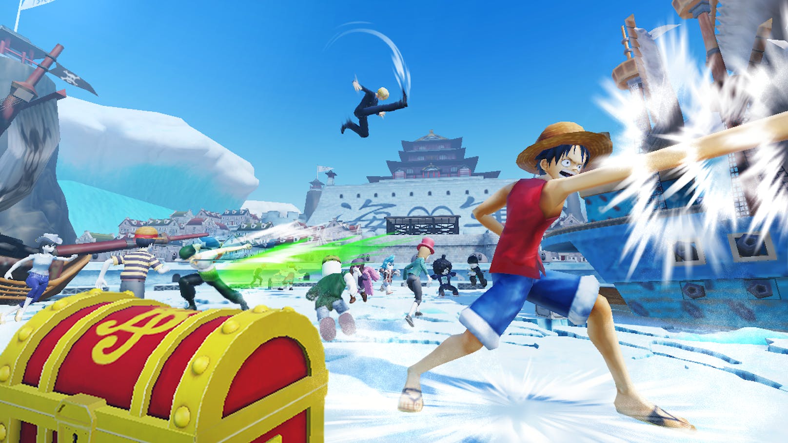 "One Piece Grand Arena" ist ab sofort auf Roblox spielbar – auf iOS, Android, PC, PlayStation 5, PlayStation 4 und Xbox One.