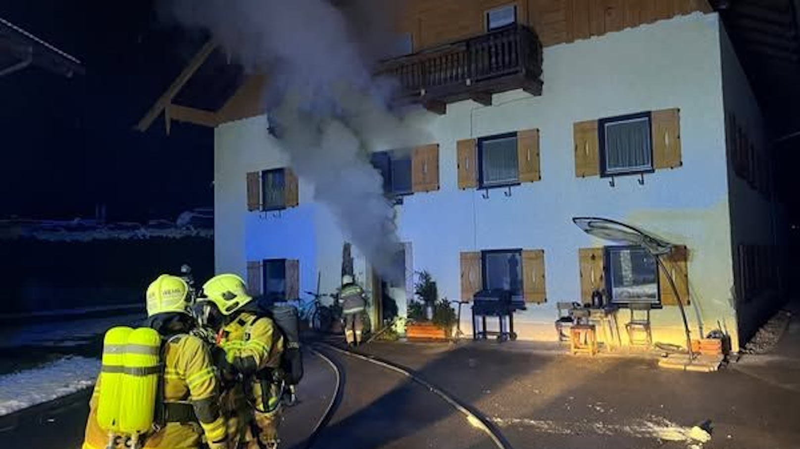 Brand in Einfamilienhaus – mehrere Räume unbewohnbar