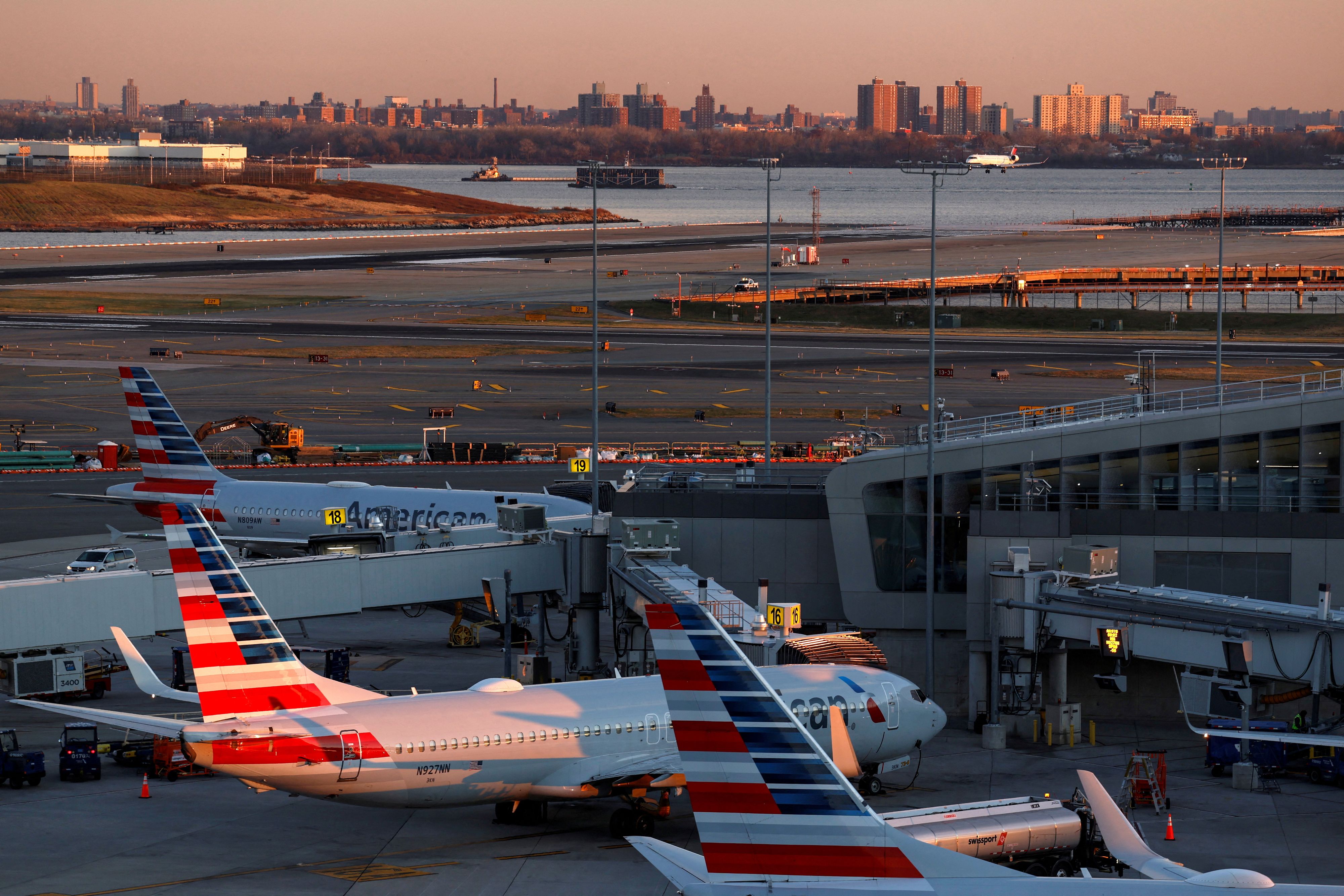 Bei American Airlines kam es in den Morgenstunden aufgrund eines technischen Problems zu Verspätungen.