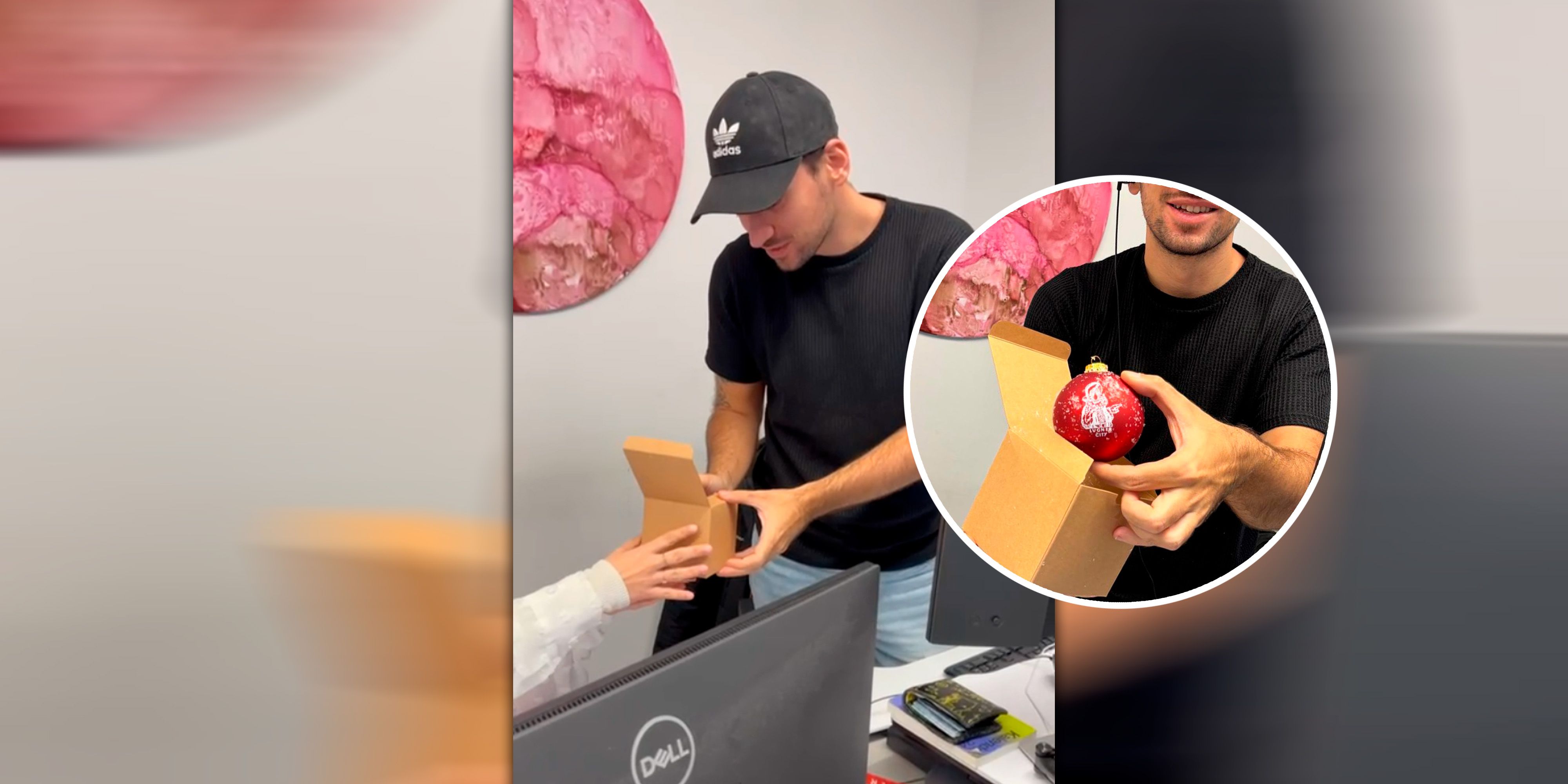 Mit dem Packerl haben wir nicht gerechnet.