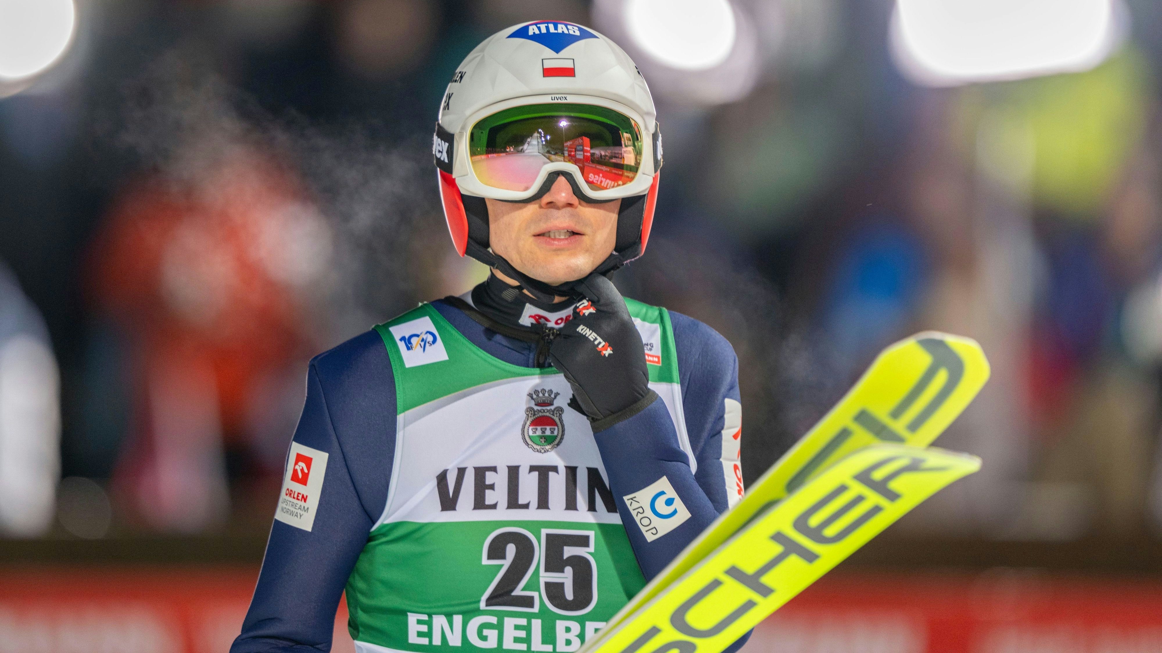 Polens Star-Springer Kamil Stoch. 