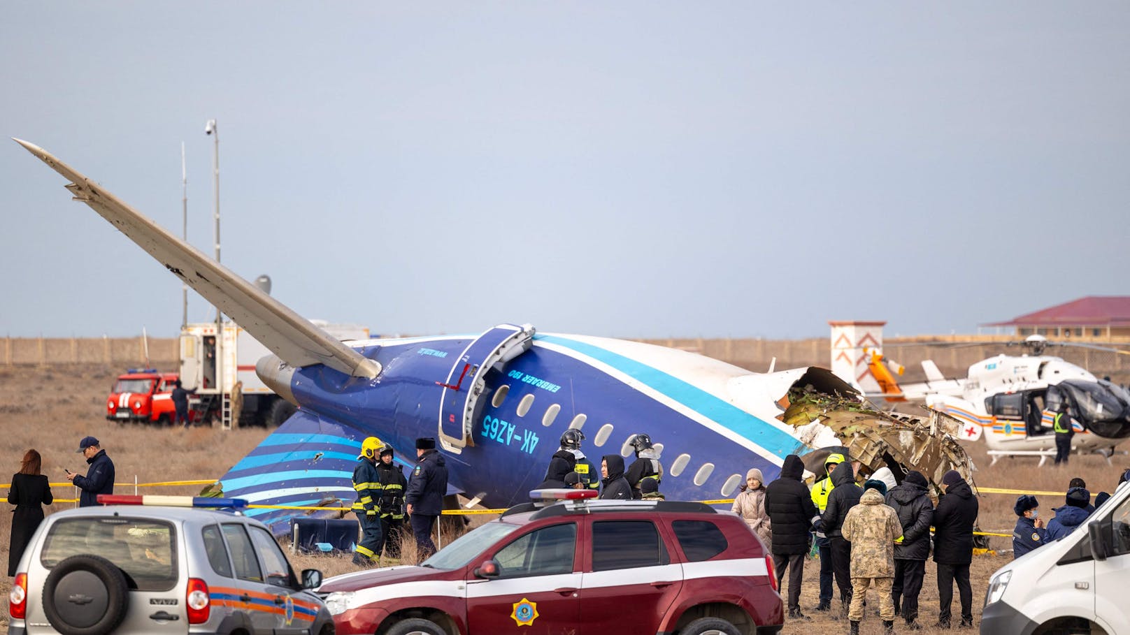 Flugzeugabsturz in Kasachstan – schon mehr als 30 Tote