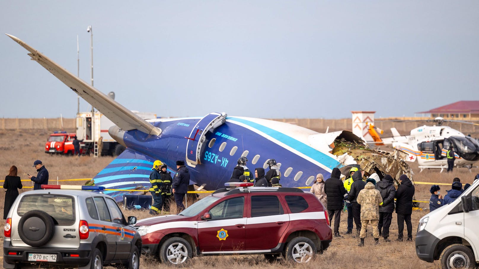 Am Mittwoch stürzte in Kasachstan eine Passagiermaschine von Aserbaidschan Airlines mit 67 Menschen an Bord ab, "Heute" berichtete. 38 Passagiere kamen ums Leben.