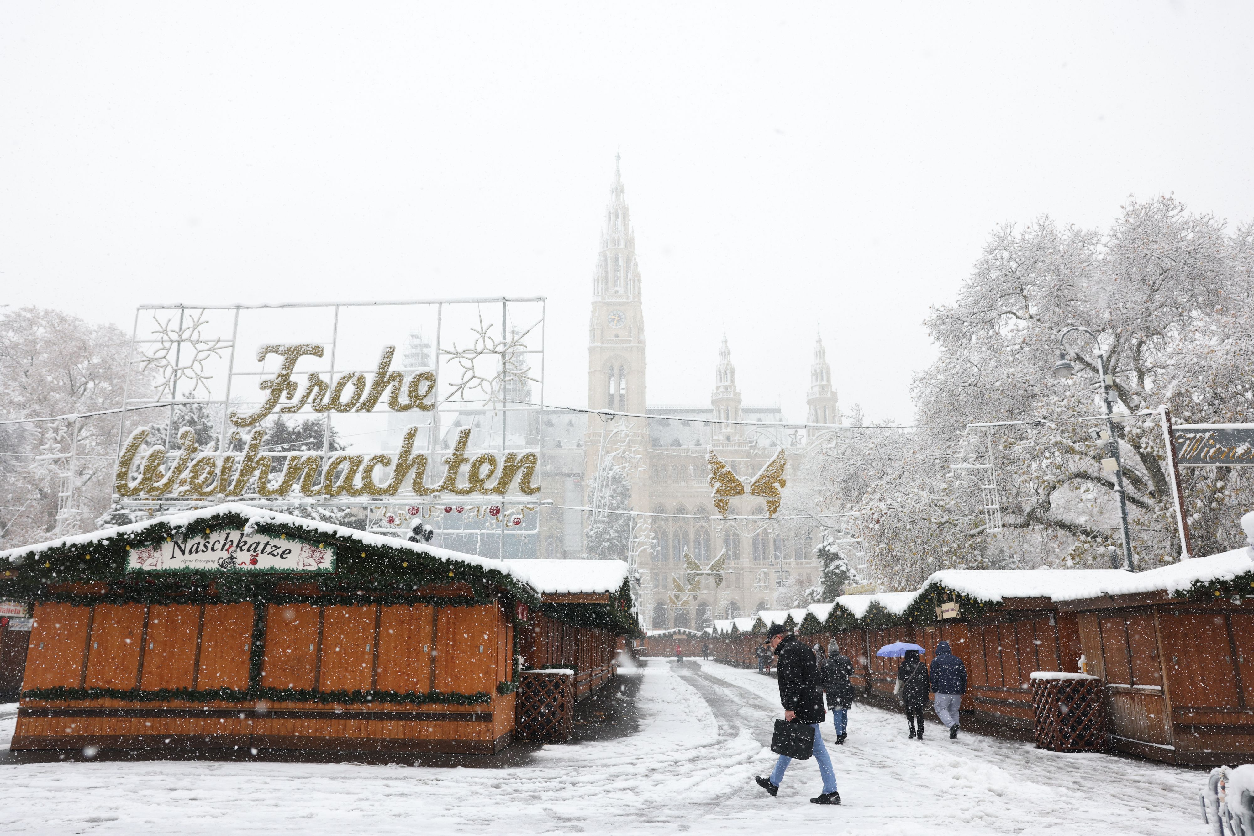 Die Anzahl der verschneiten Tage in Wien hat stark abgenommen.