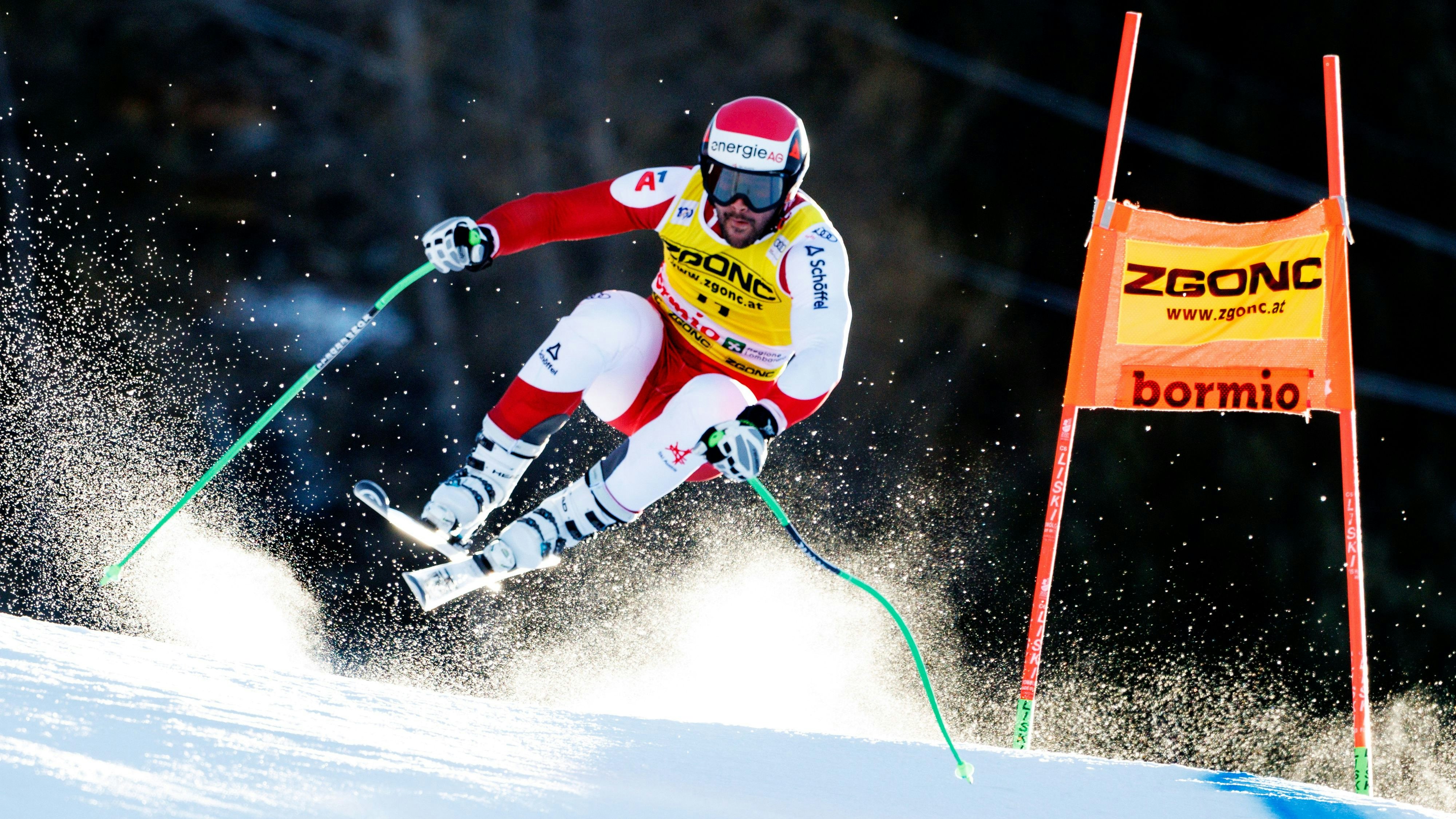 Vincent Kriechmayr im ersten Bormio-Training.