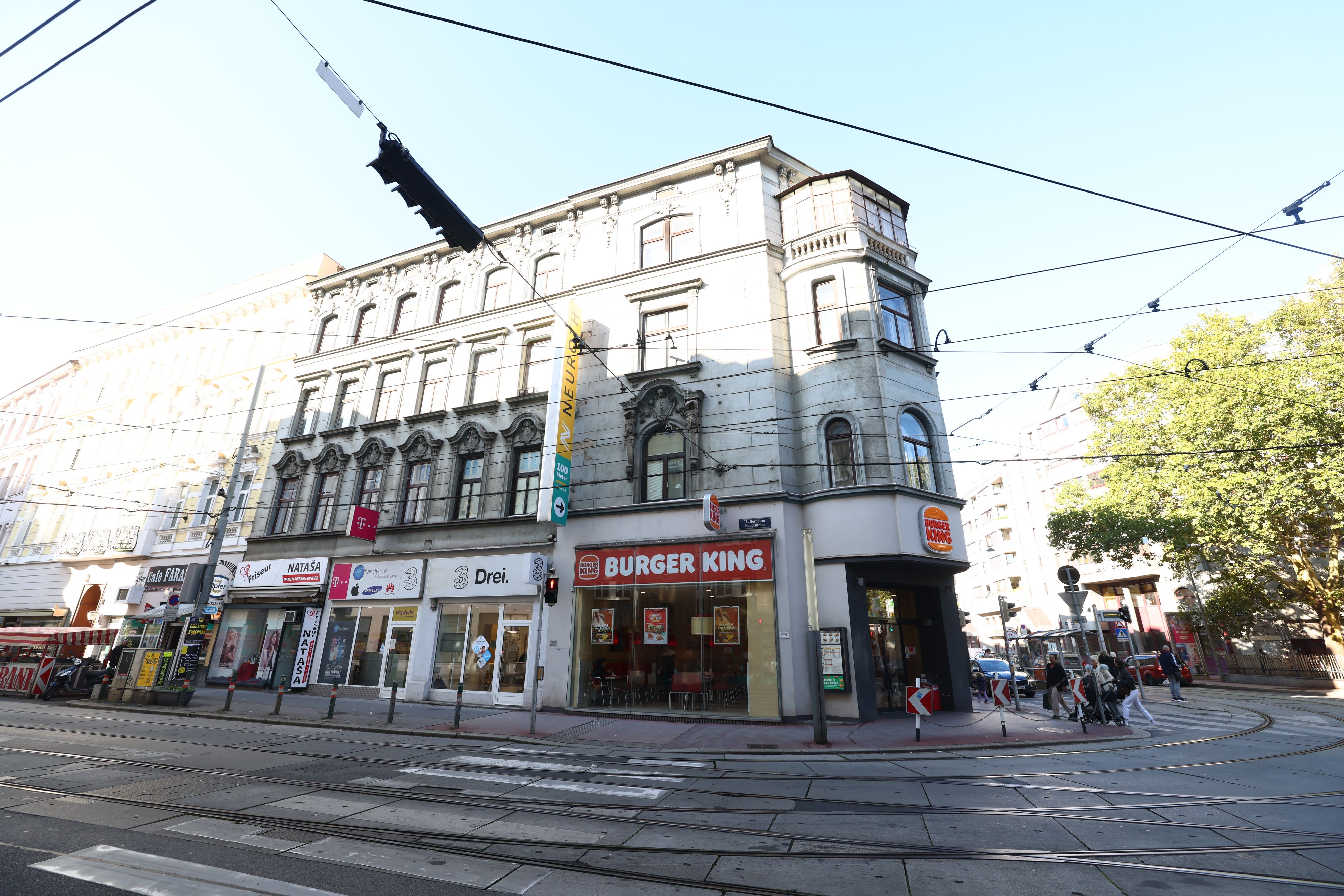 Das Gründerzeithaus am Elterleinplatz in Wien-Hernals wird abgerissen – am Samstag wird dagegen demonstriert.