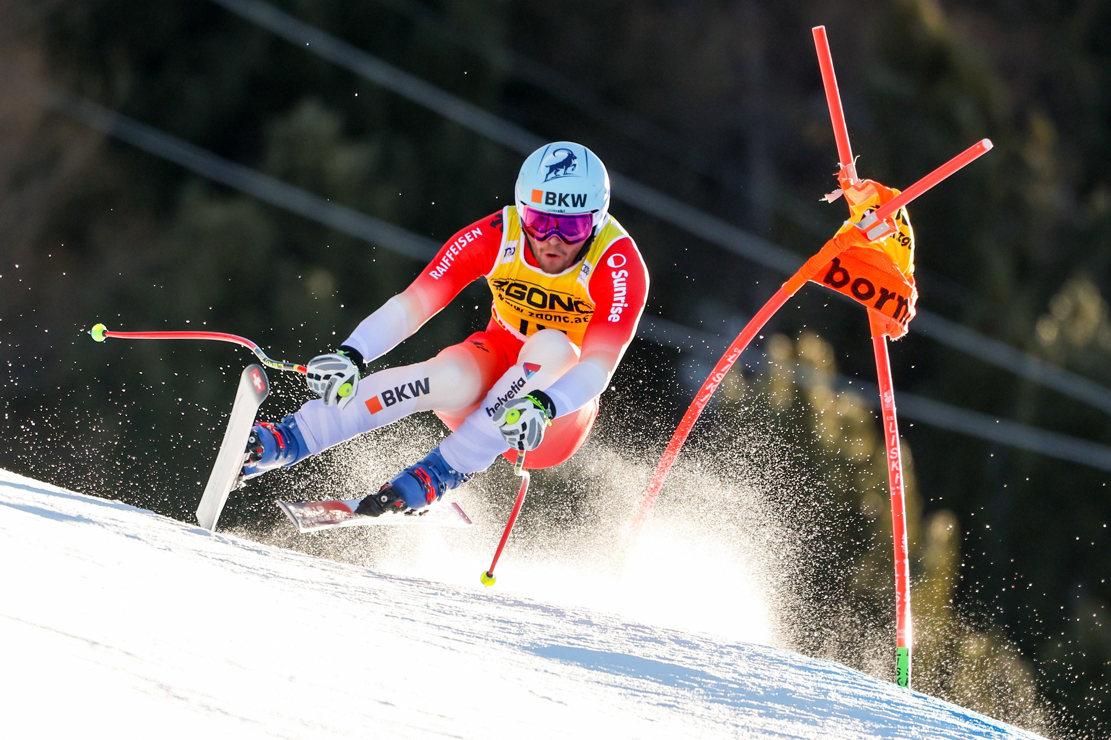 Der Schweizer Sensationsmann Alexis Monney. 