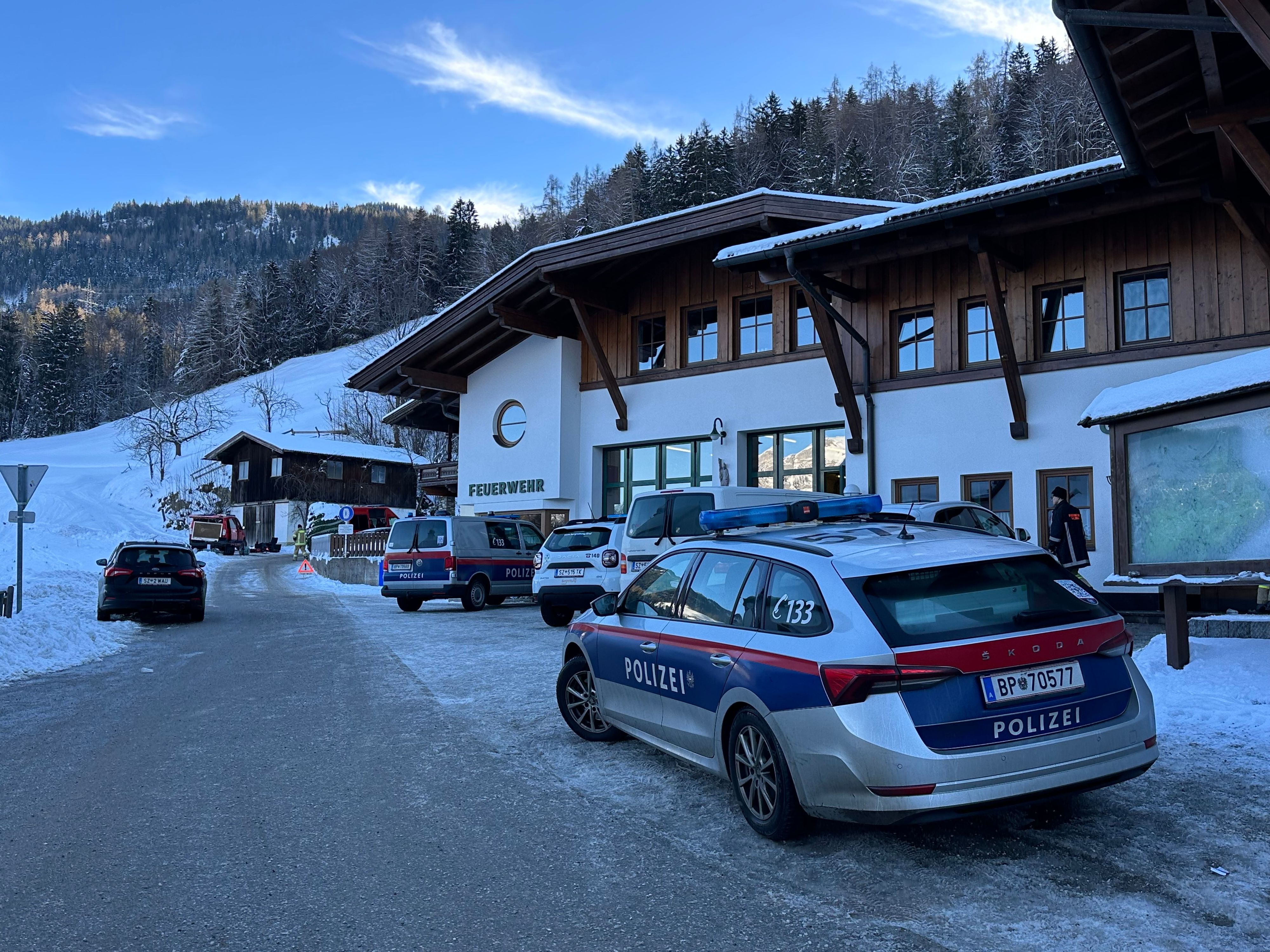 Die Suchaktion nach der vermisster Person in Gallzein.