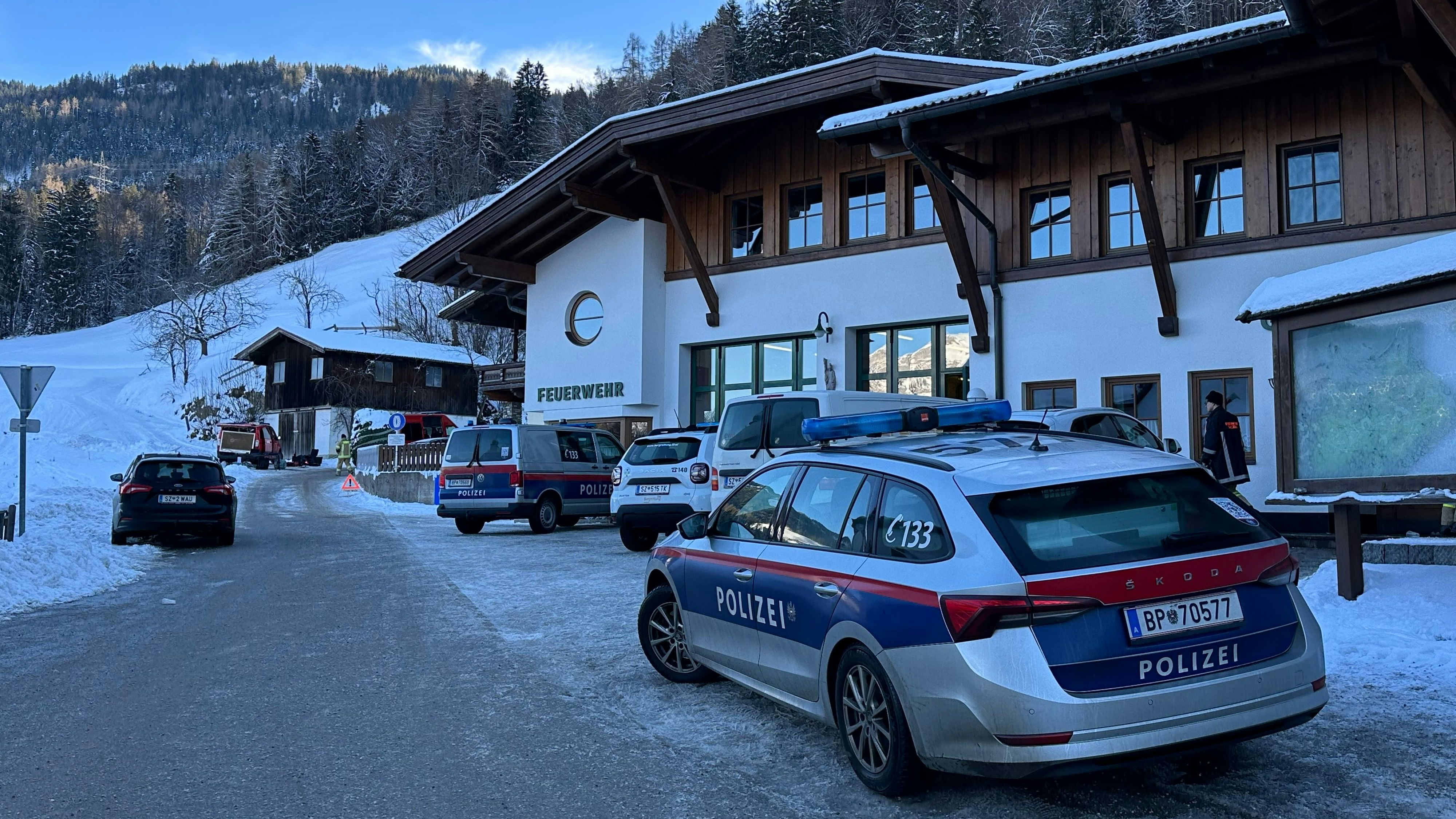 Die Suchaktion nach der vermisster Person in Gallzein.