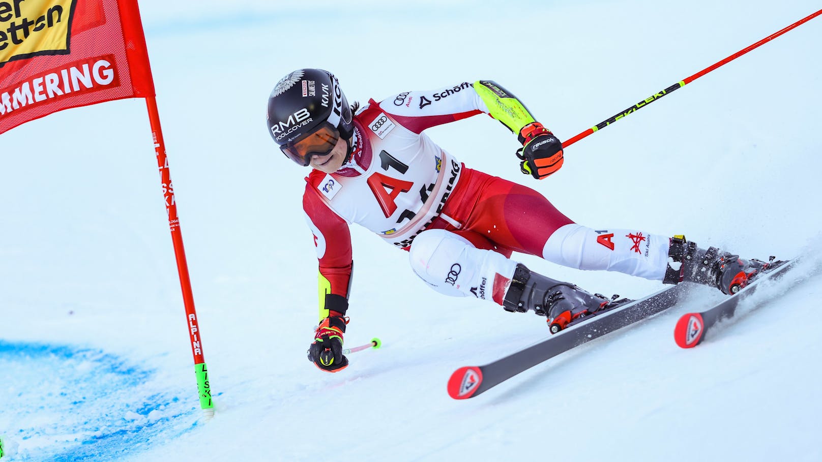 Brignone-Gala am Semmering, Scheib mit Aufholjagd