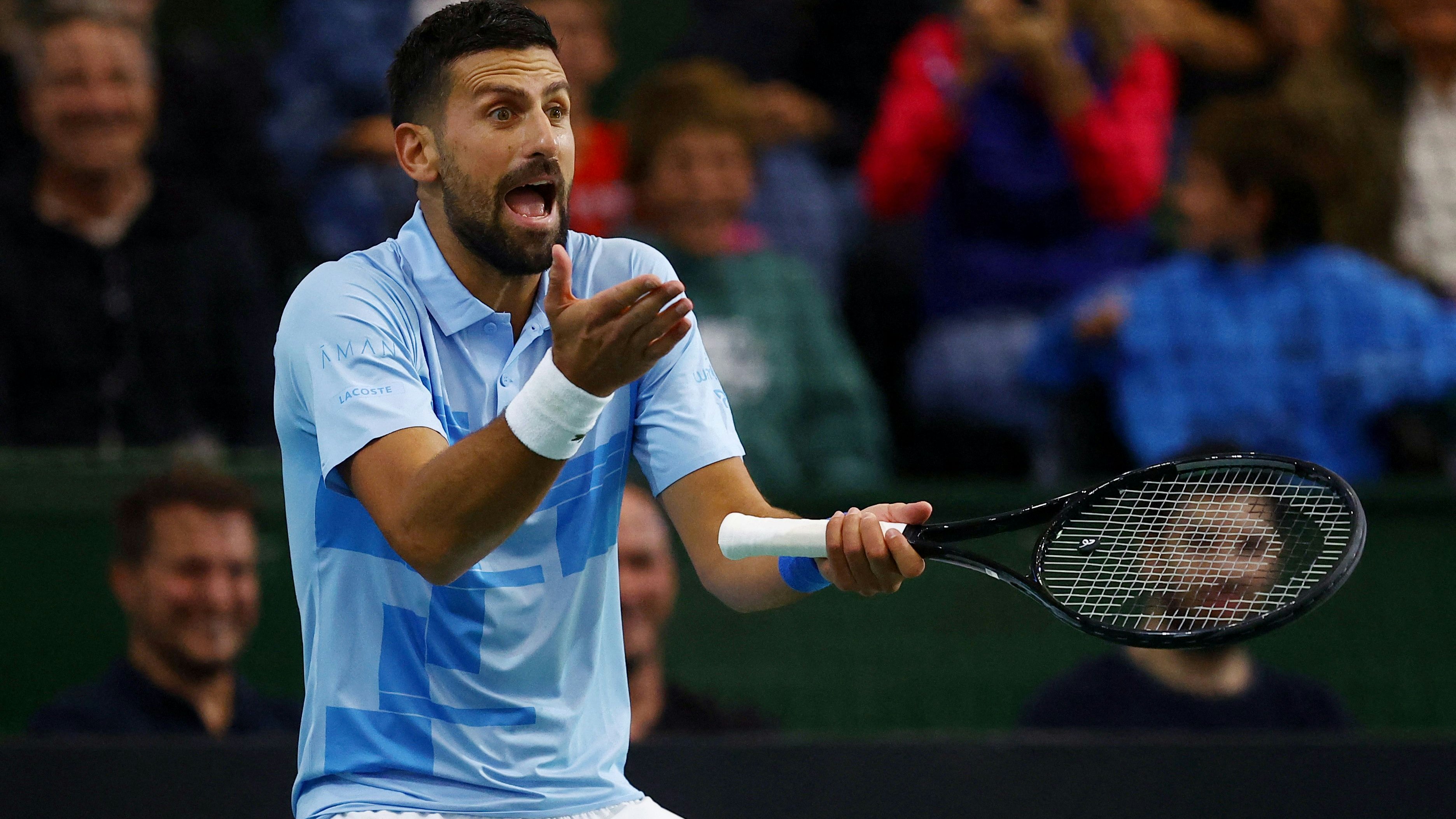 Novak Djokovic übt scharfe Kritik.
