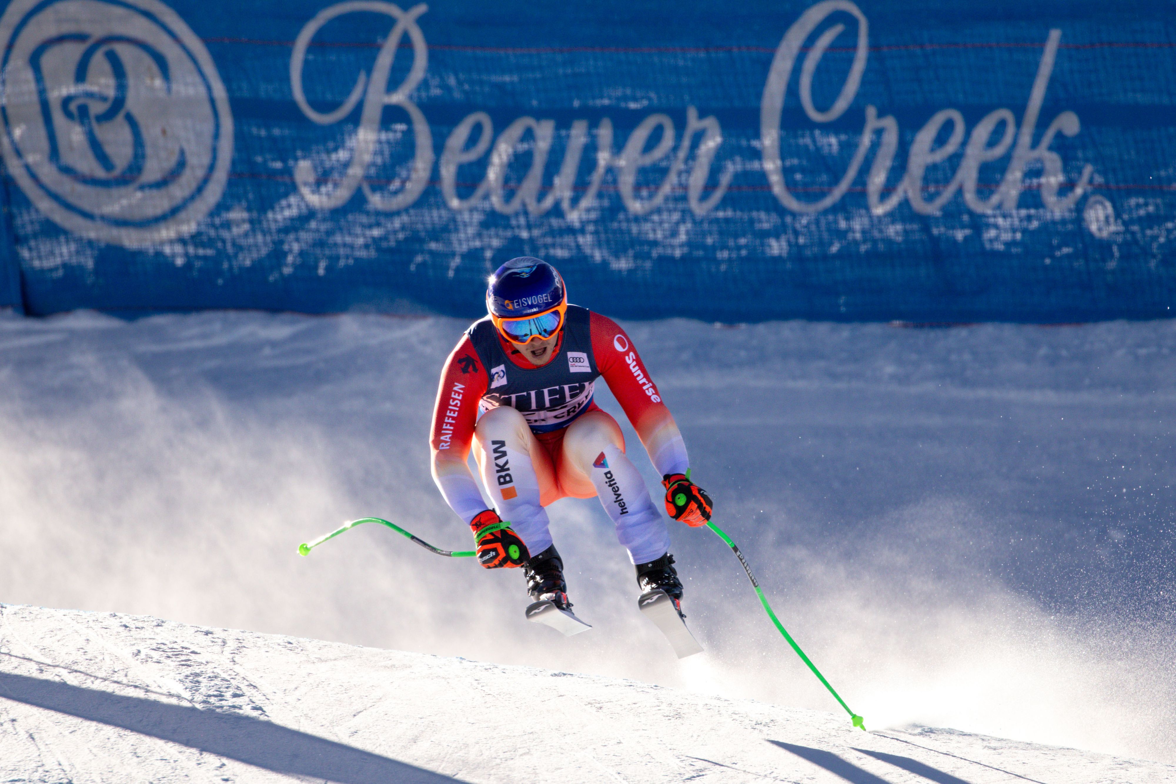 Josua Mettler zwang ein Sturz in die Knie.