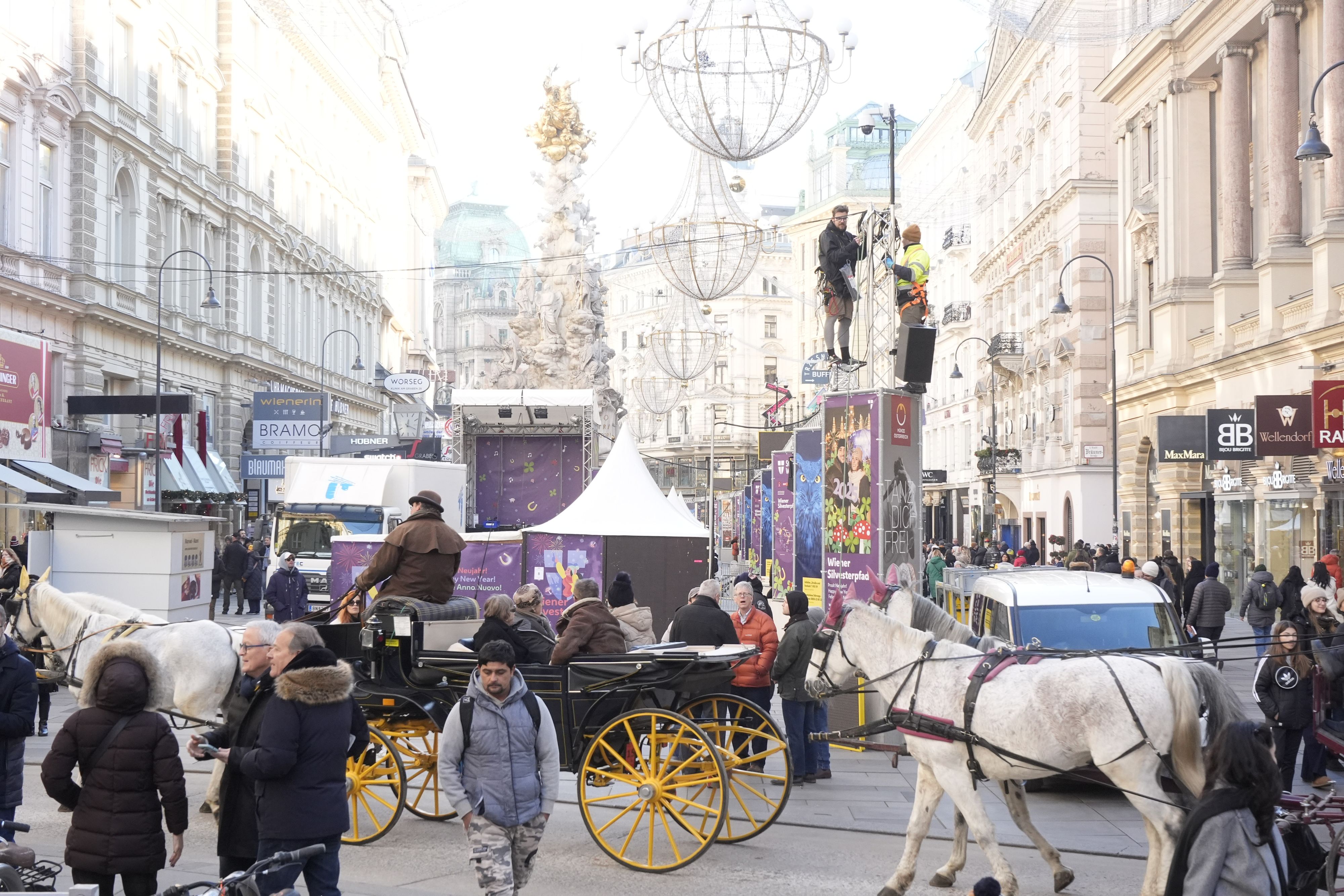 Der Silvesterpfad befindet sich im Aufbau.