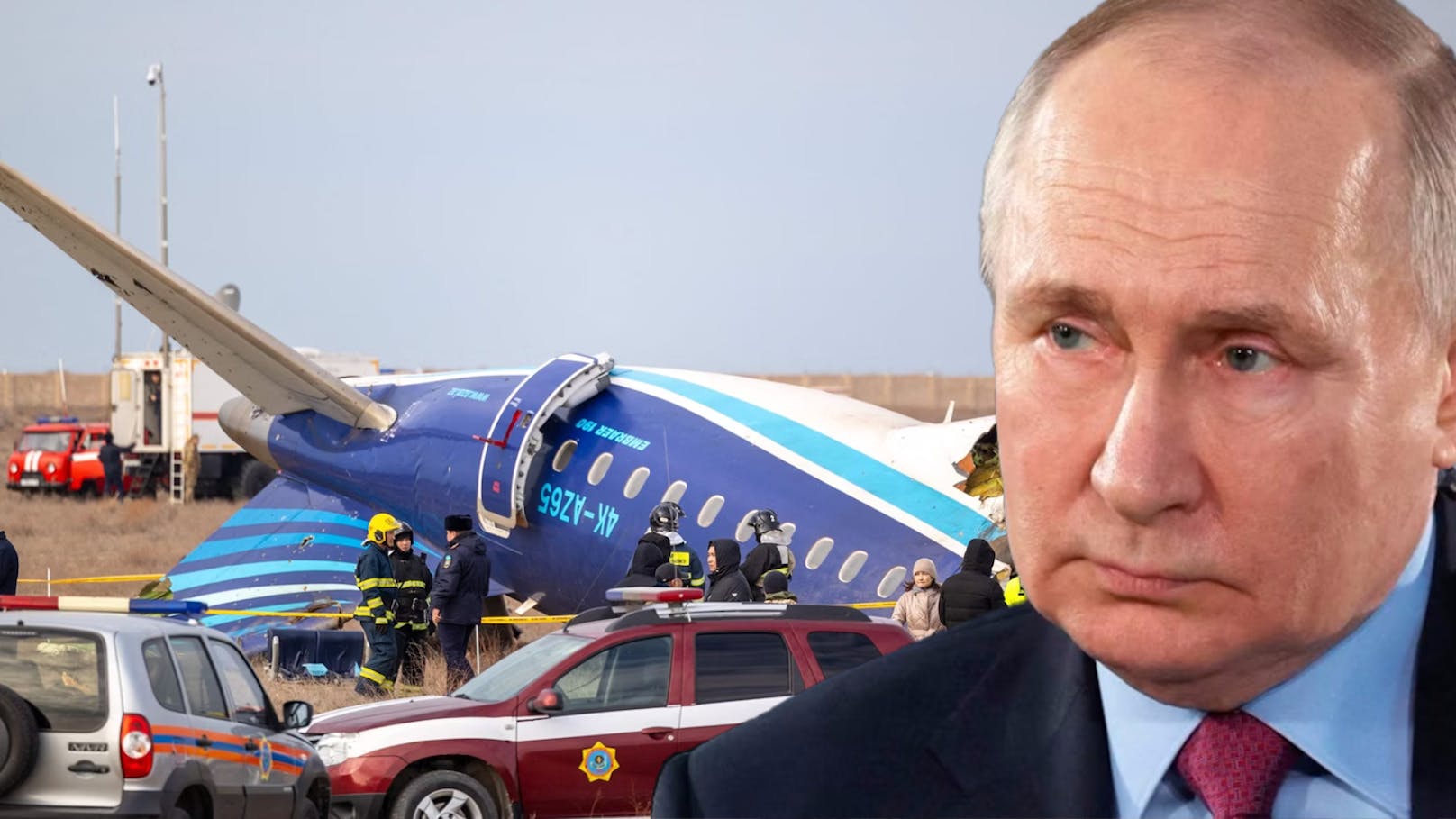 Nach Flugzeugabsturz – Putin entschuldigt sich