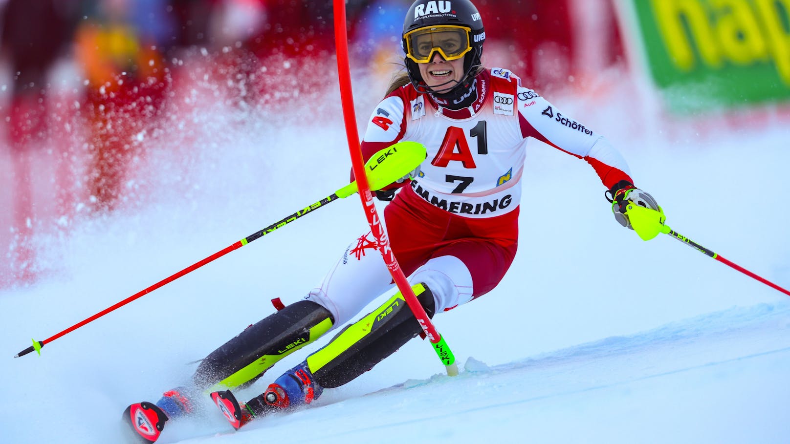 Liensberger fährt am Semmering auf das Podest