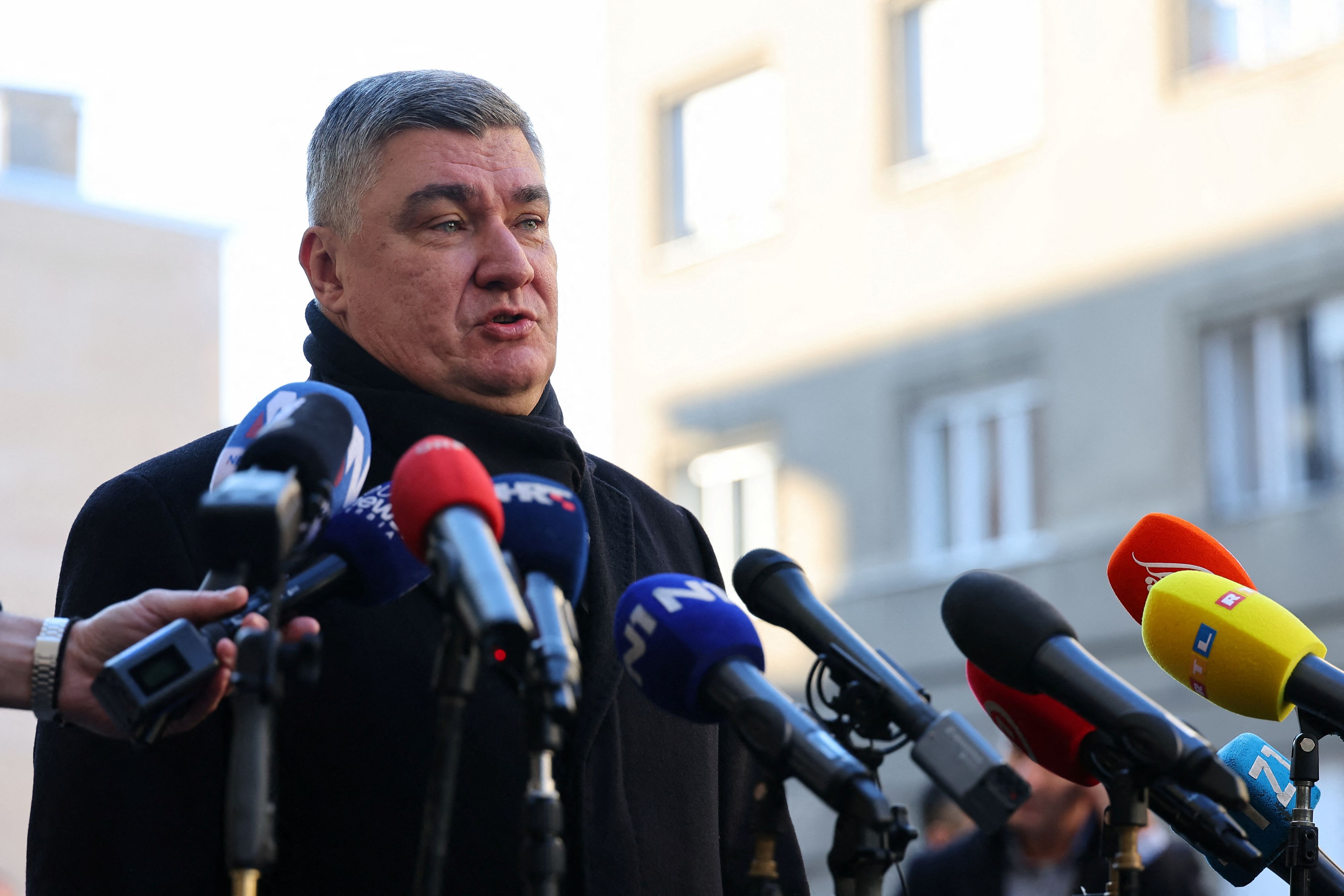 Milanović konnte eine Mehrheit gewinnen.