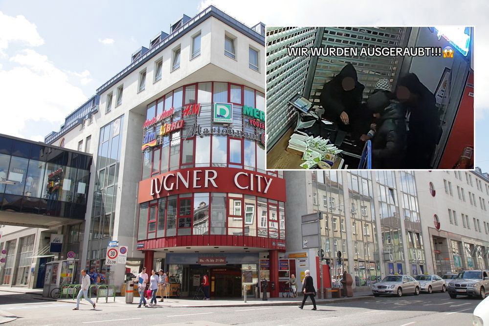 Die Jugendlichen brachen die Kasse im Restaurant 