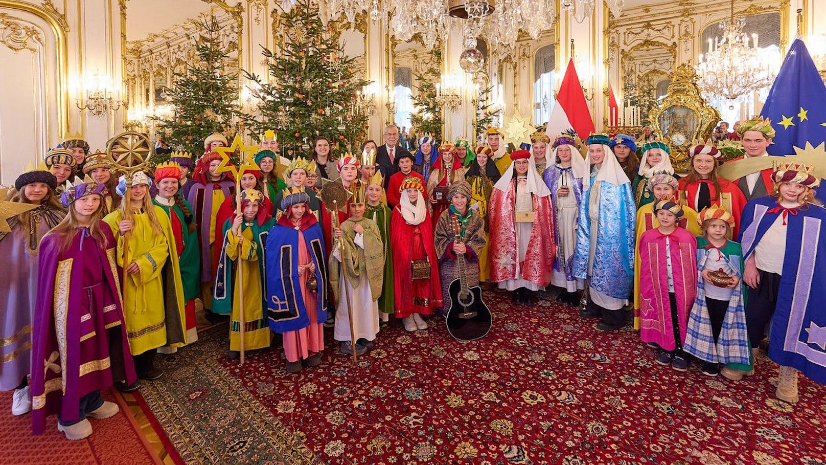 Audienz beim Präsidenten – Sternsinger besuchen Hofburg