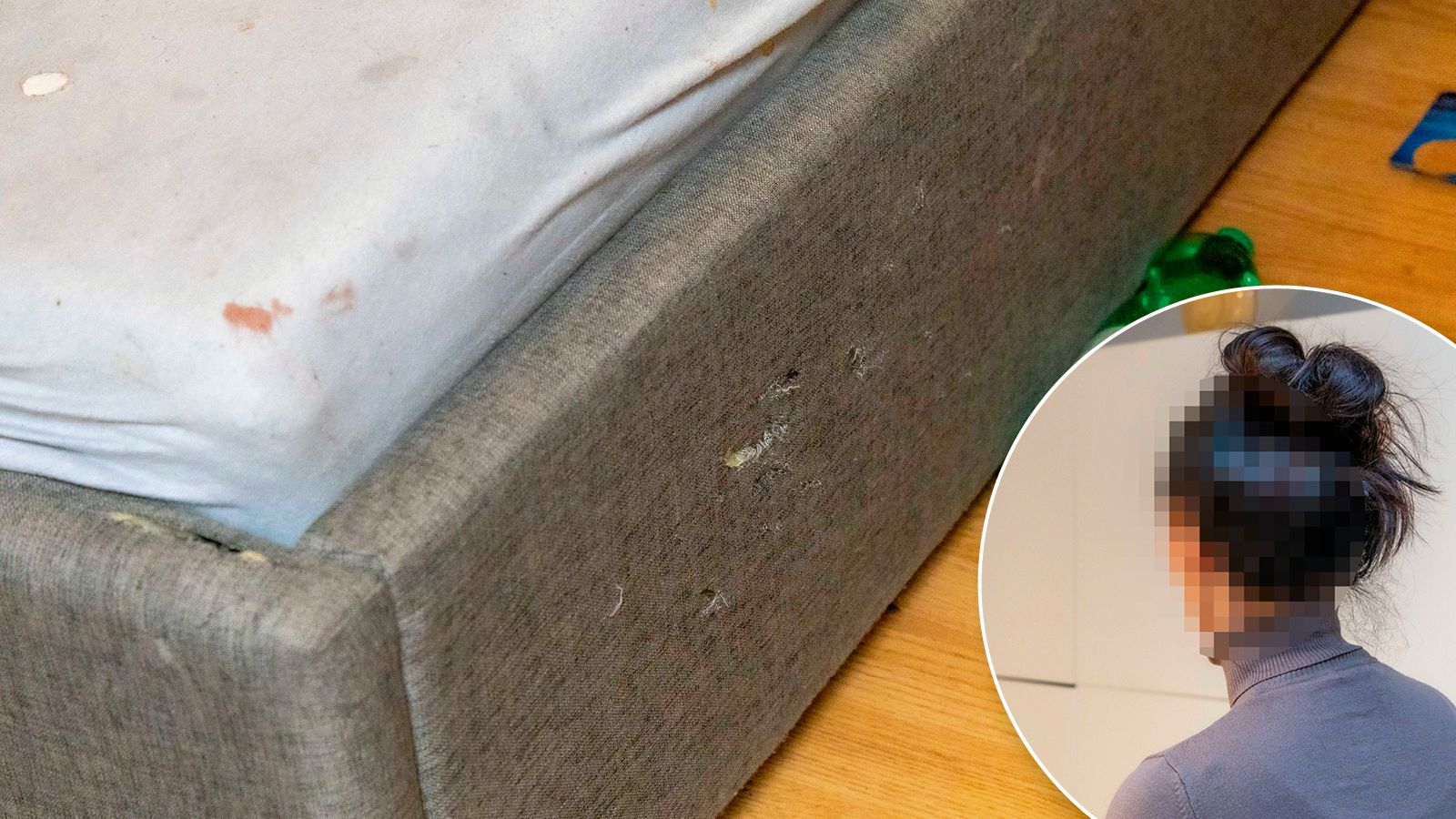 Opfer Sabine L. wurde angegriffen.