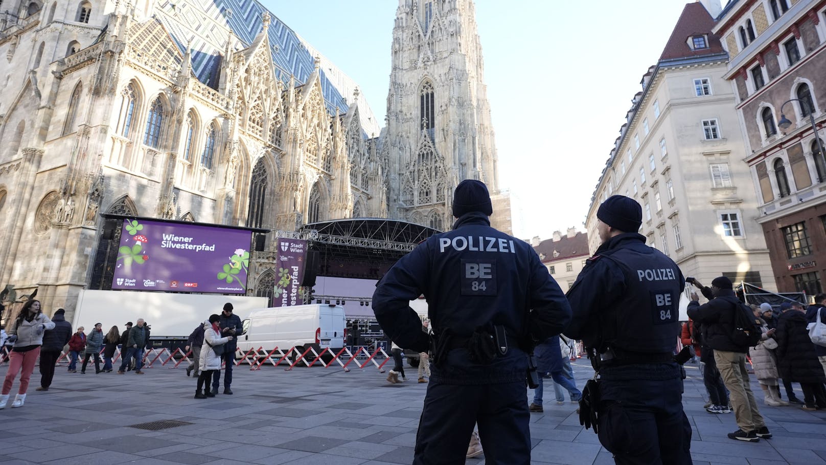 Die Wiener Polizei rüstet für die Silvesternacht auf.