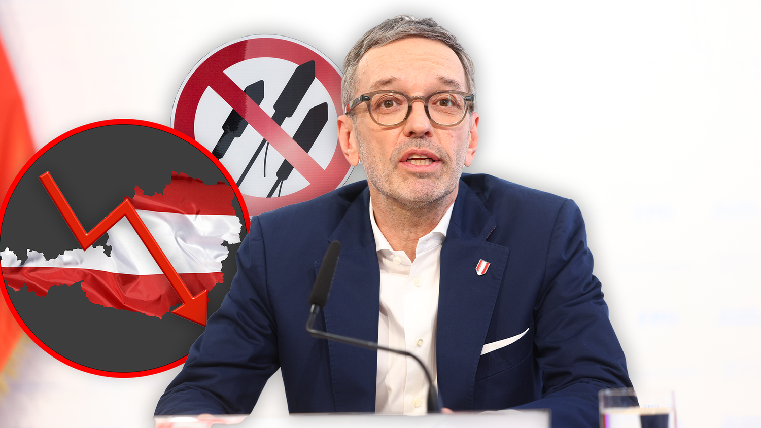 FPÖ-Chef Herbert Kickl rechnete zum neuen Jahr so richtig ab.
