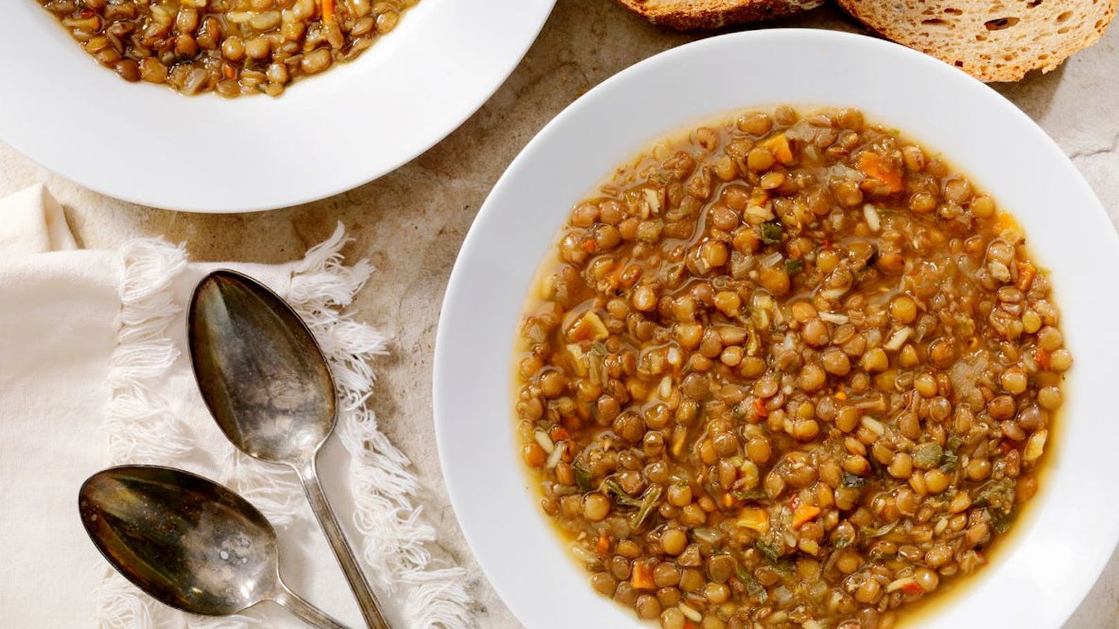 Oma Christas Linsensuppe für Silvester und Neujahr