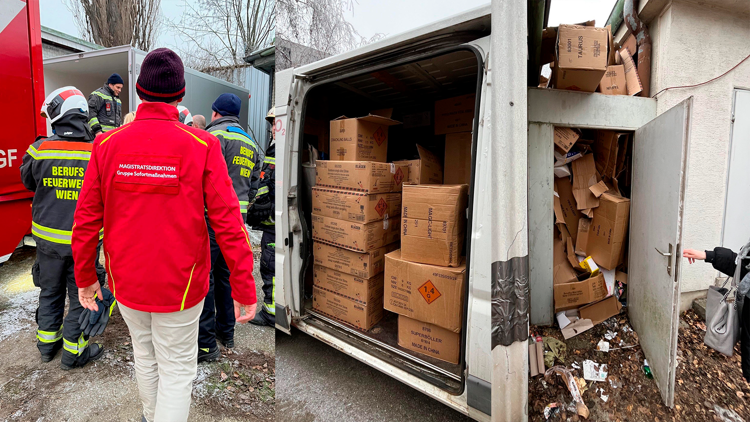 Einmal mehr beschlagnahmten die Behörden illegale Pyrotechnik. 