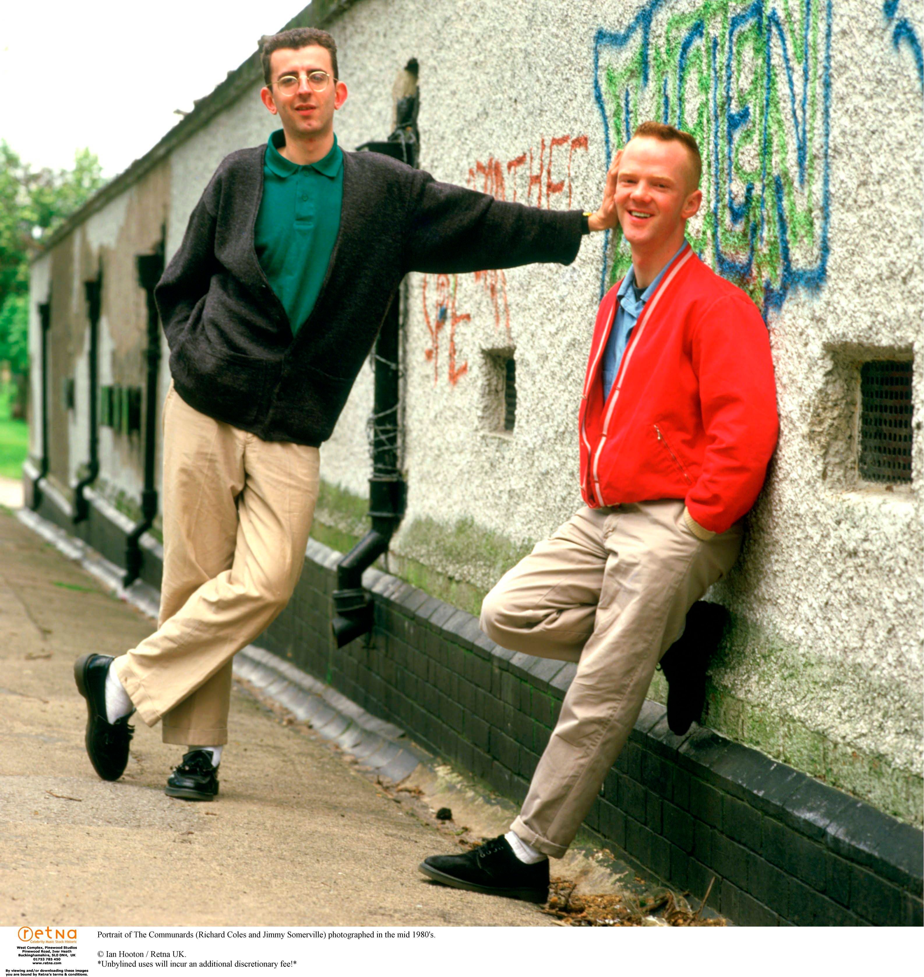 <strong>The Communards</strong>, Mitte der 1980er-Jahre: Richard Coles und Jimmy Somerville.