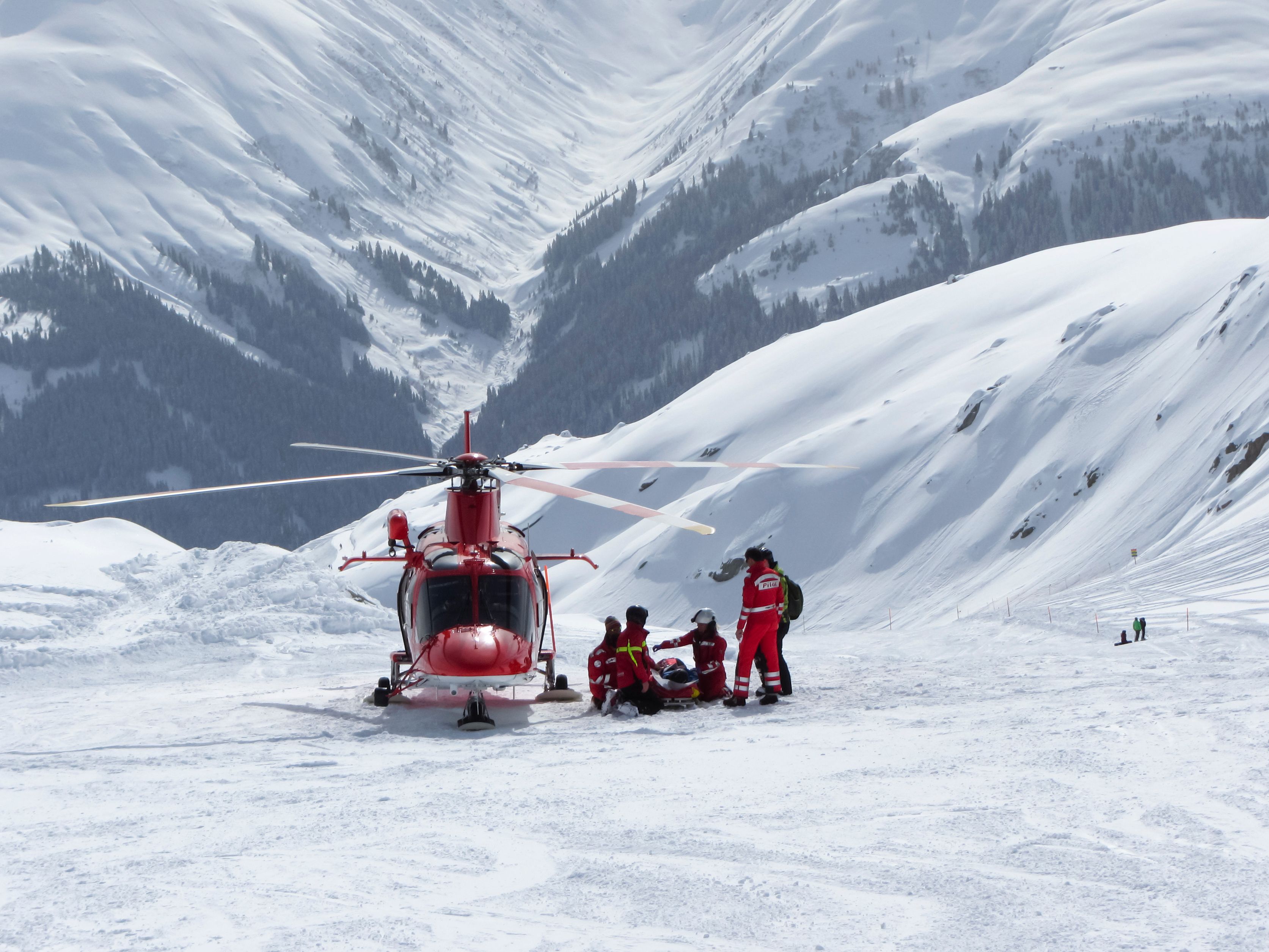 Im Montafon verunglückte eine 7-Jährige beim Skifahren schwer (Symbolbild).