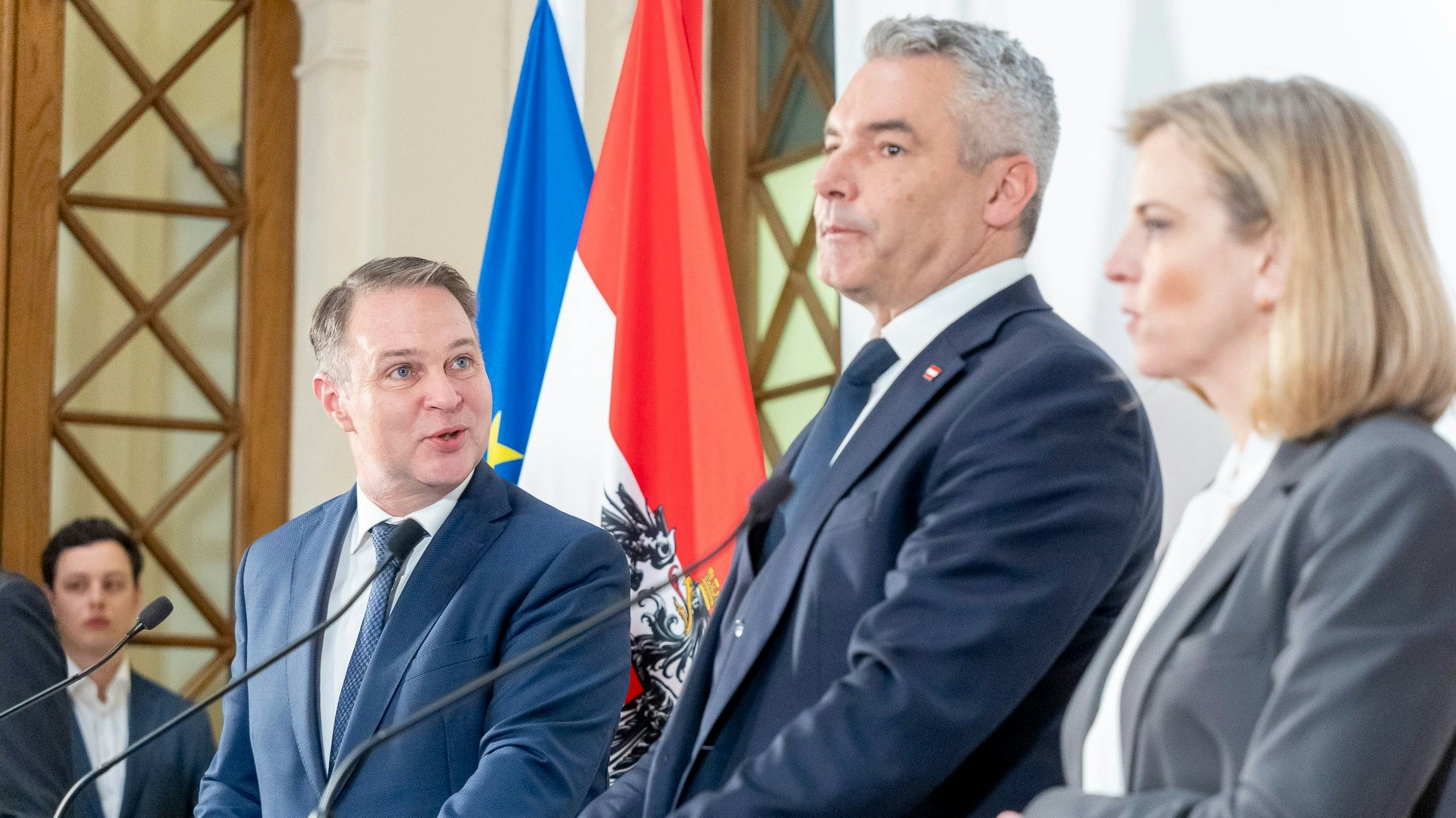 Heute.at - Pause! Austro-Ampel verhandelt im neuen Jahr nicht weiter