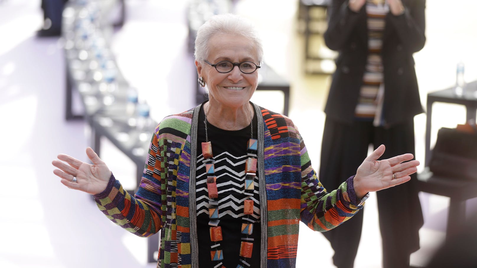 <strong>Rosita Missoni</strong>, die bekannte italienische Mode-Unternehmerin und Mitbegründerin der Luxusmarke Missoni, ist gestorben.