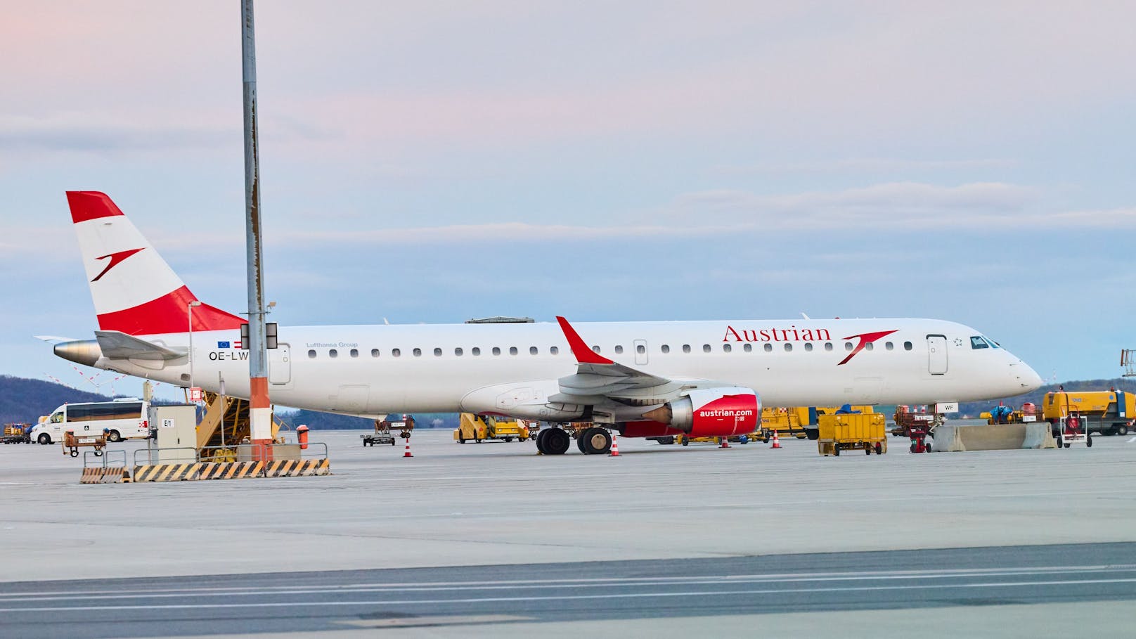 AUA-Flug konnte wegen seltenem Defekt nicht starten