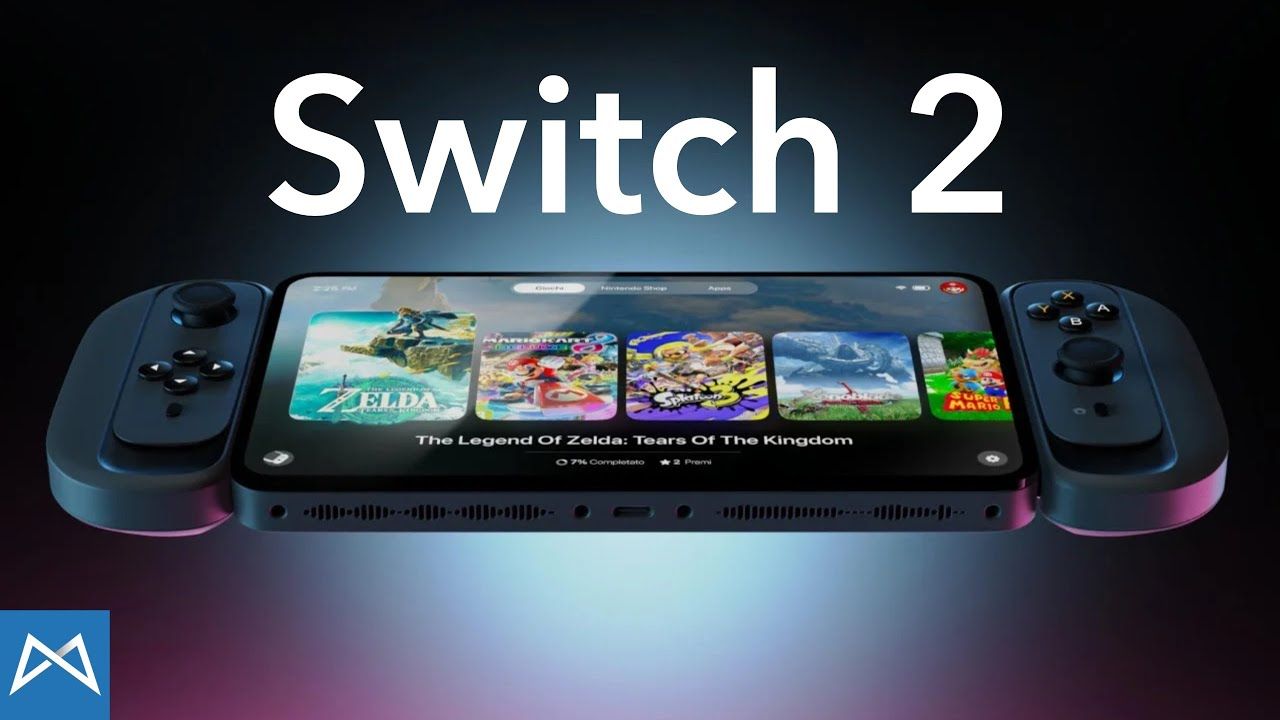 Mögliche Optik der Nintendo Switch 2