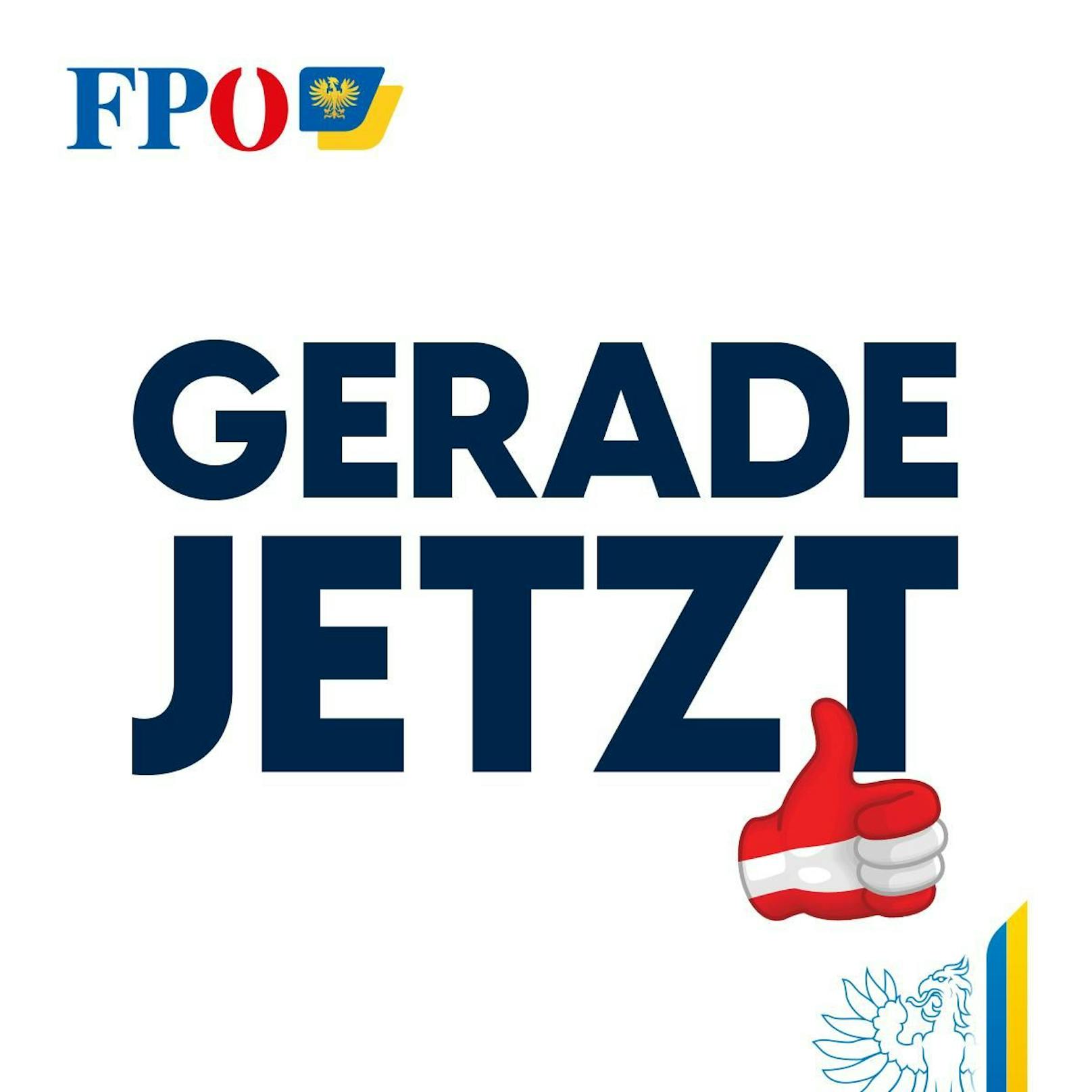 Wahl in NÖ: So sehen die neuen FPÖ-Plakate aus