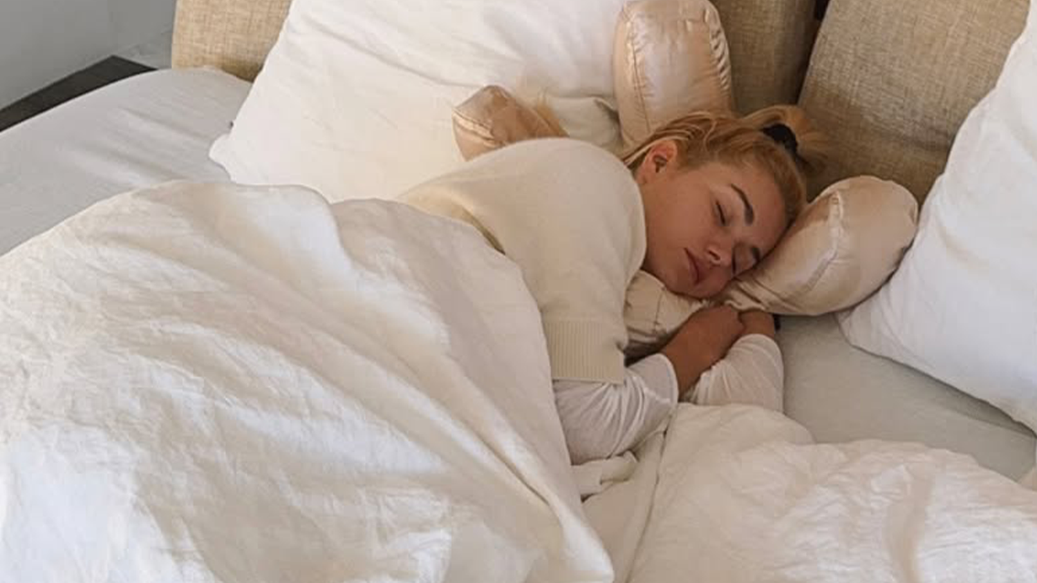 Pamela Reif startet krank ins neue Jahr.