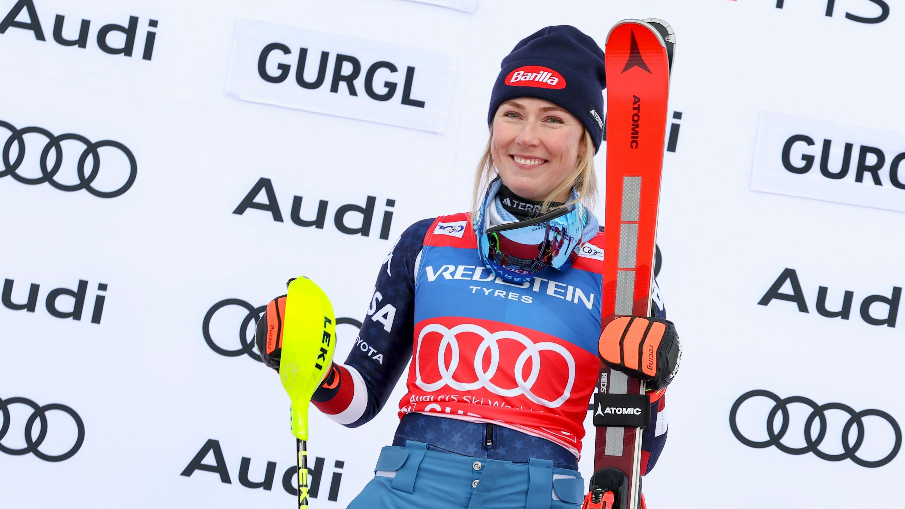Ski-Star Mikaela Shiffrin. 