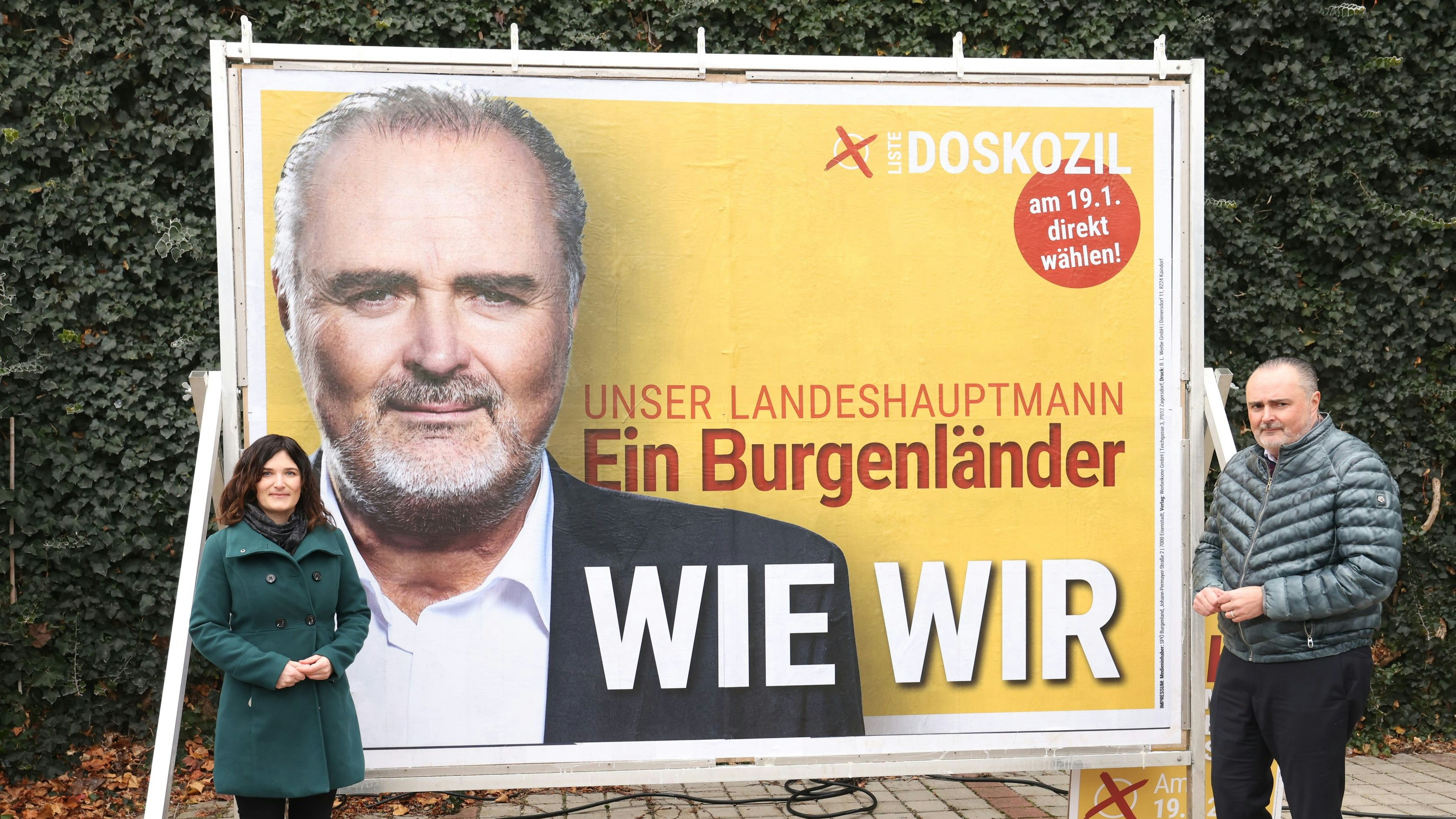 Heute.at - Ein Burgenländer wie wir: Doskozil enthüllte Plakate