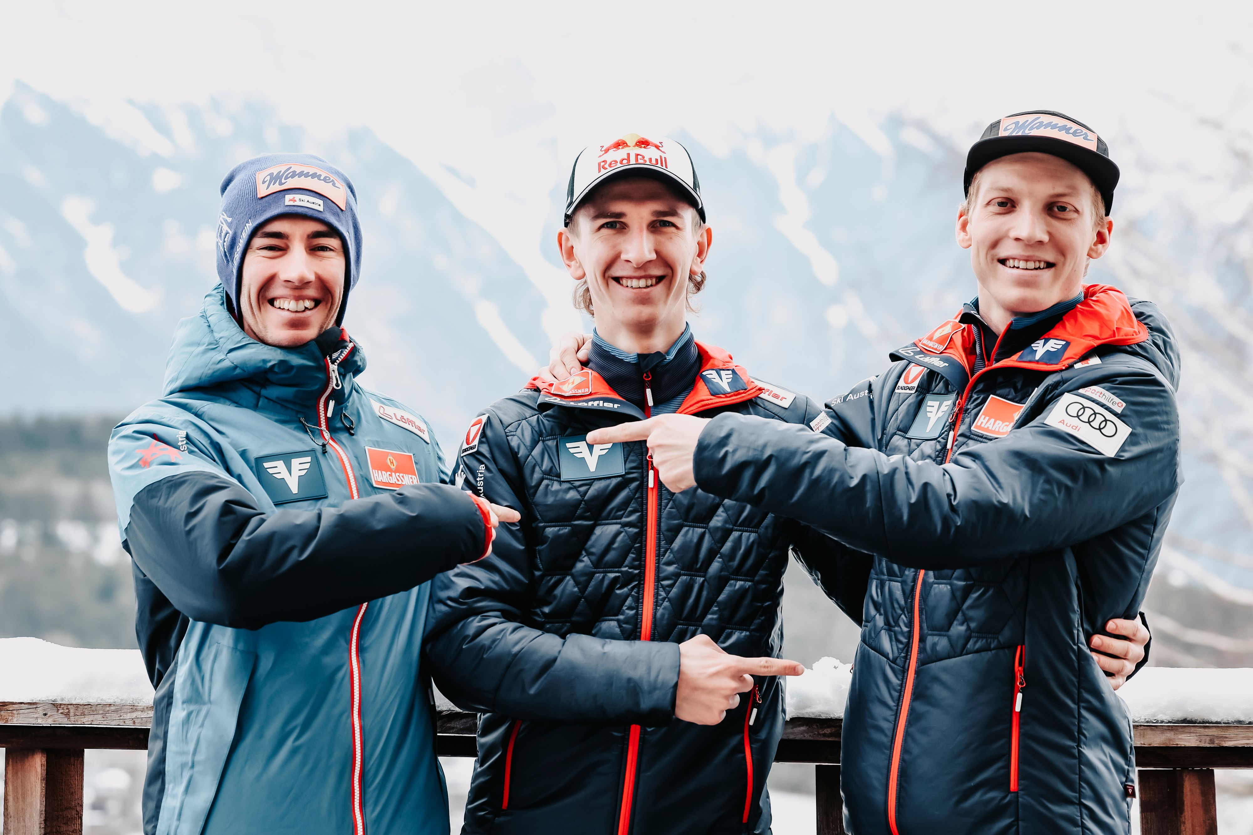 Kraft, Tschofenig, Hörl: Dominanz in der Luft